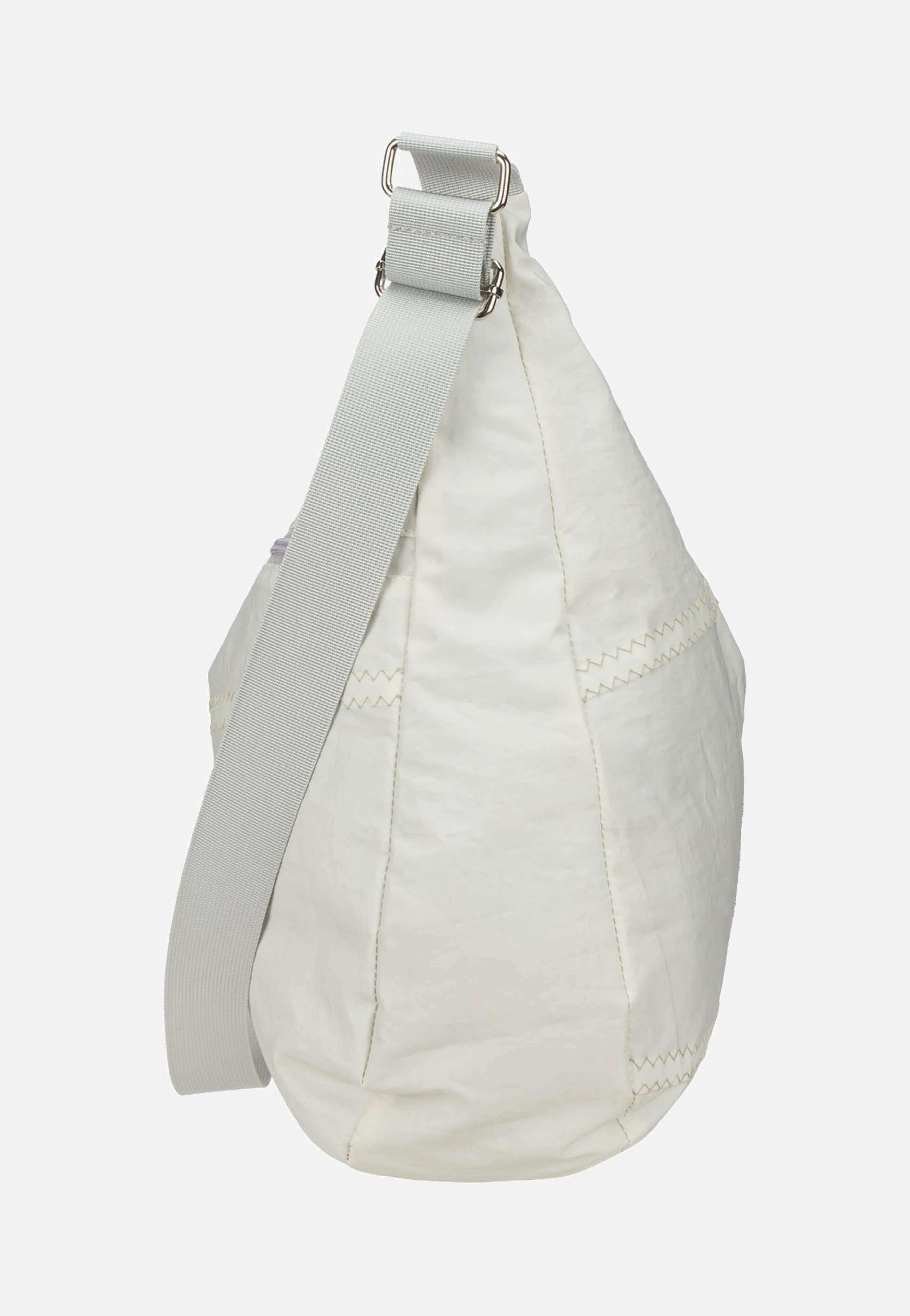 Bucht Stencil Weiss/Grau - Hobo Bag - Image 4