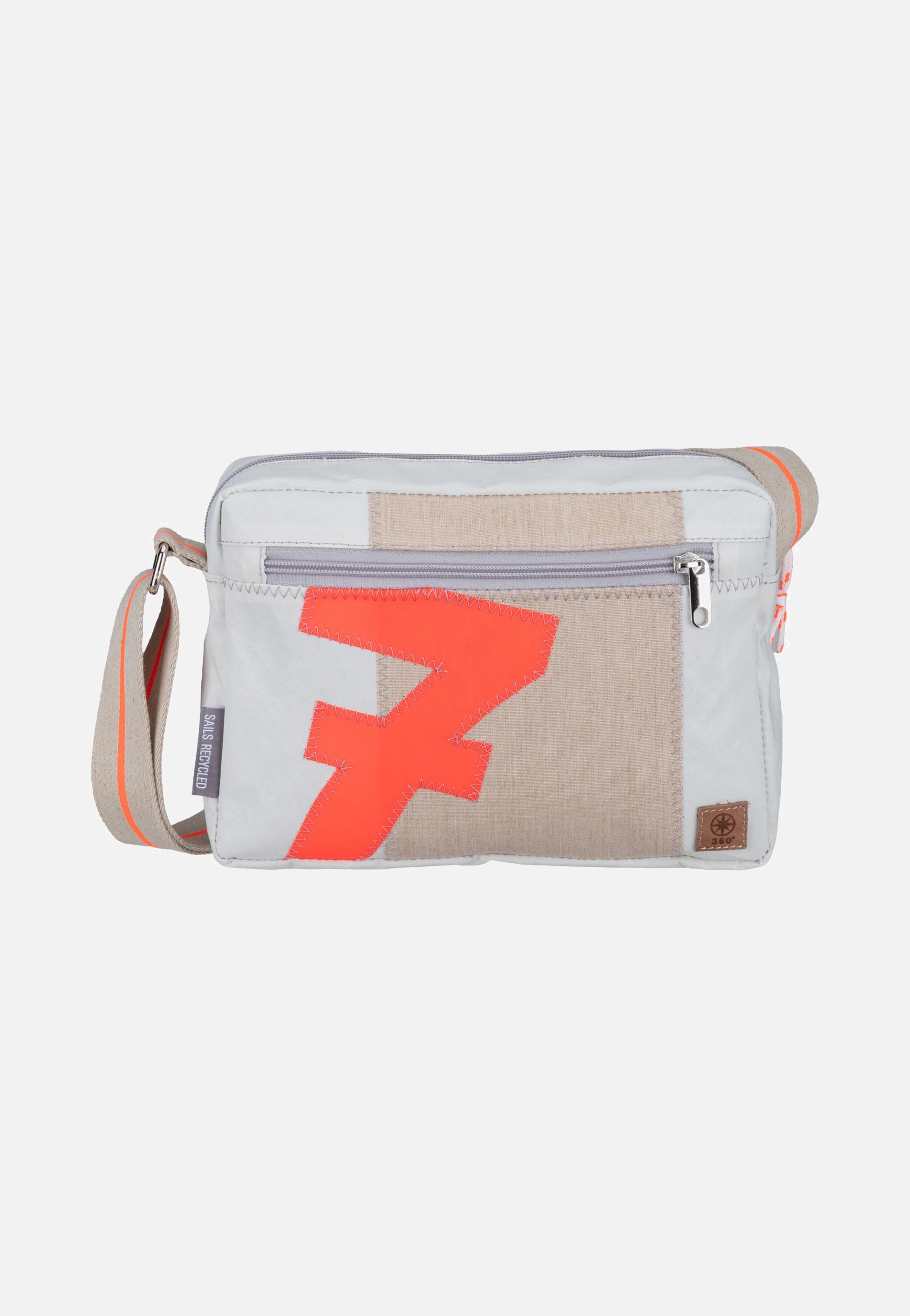 Fender Weiss/Sand/Zahl Orange - Crossbody Bag - Image 2