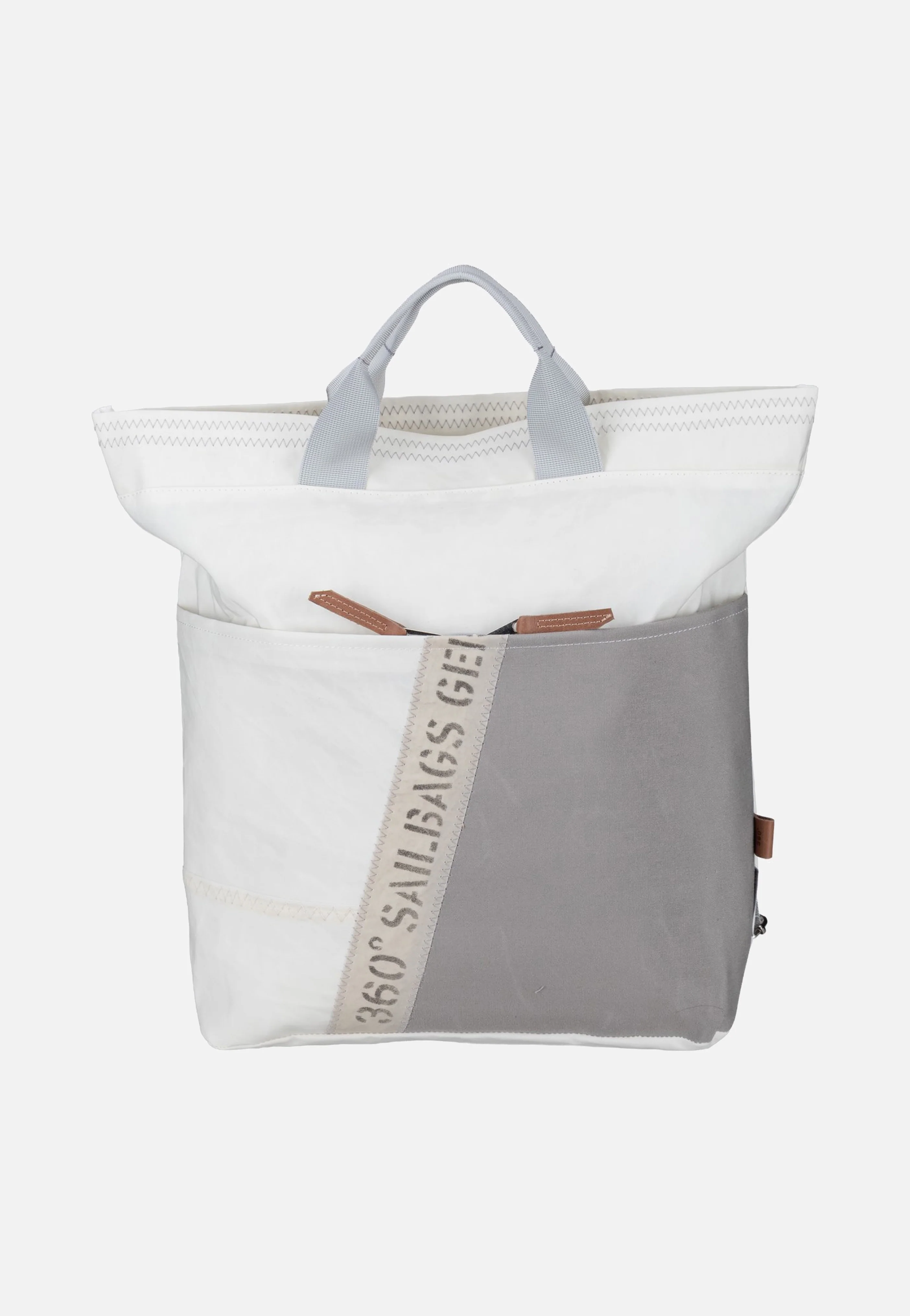 Kaje Stencil Weiss/Grau - Rucksack - Image 2