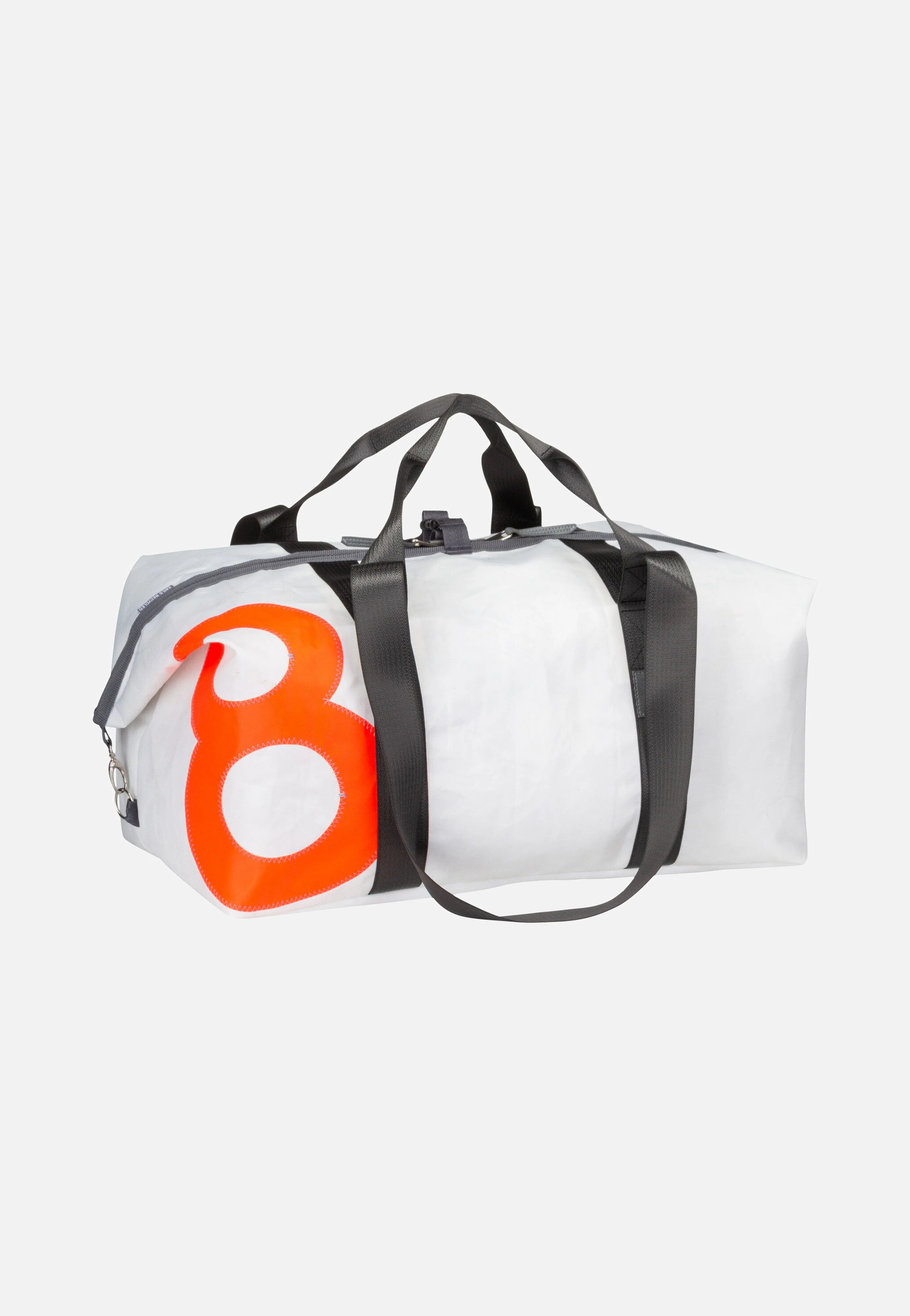 Kutter XL Weiß/Orange - Dufflebag