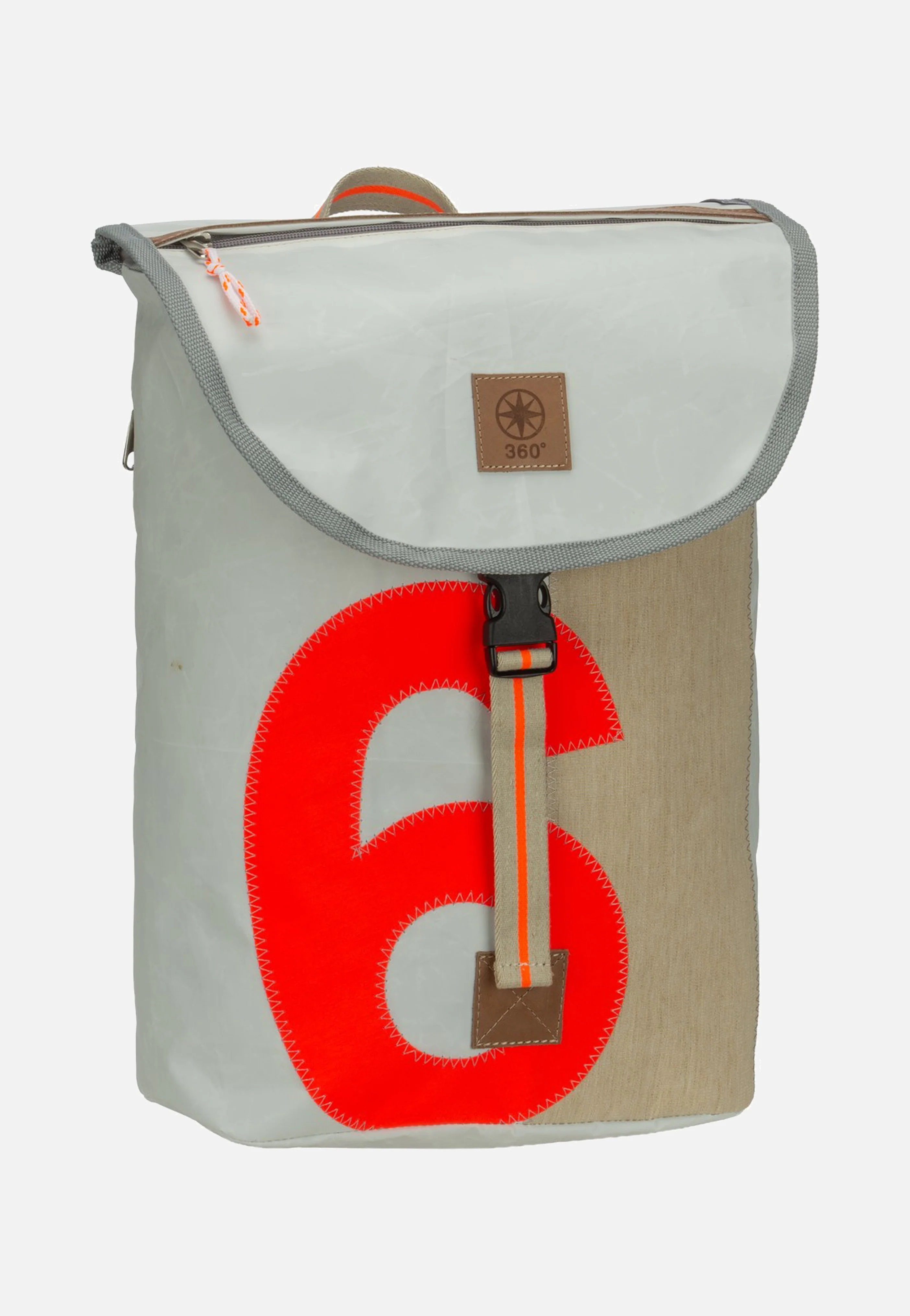 Landgang Mini Weiss/Grau - Rucksack