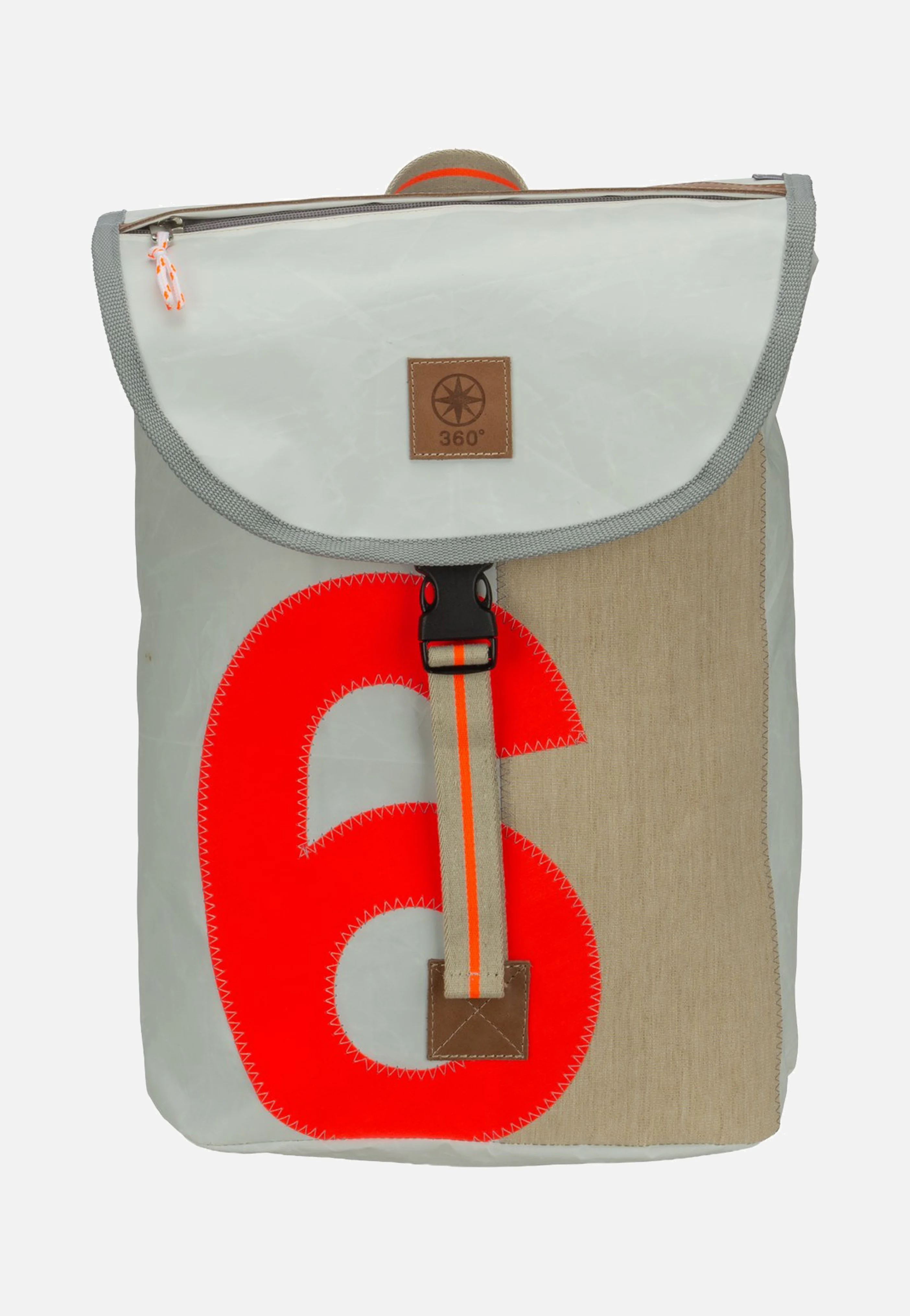 Landgang Mini Weiss/Grau - Rucksack - Image 2