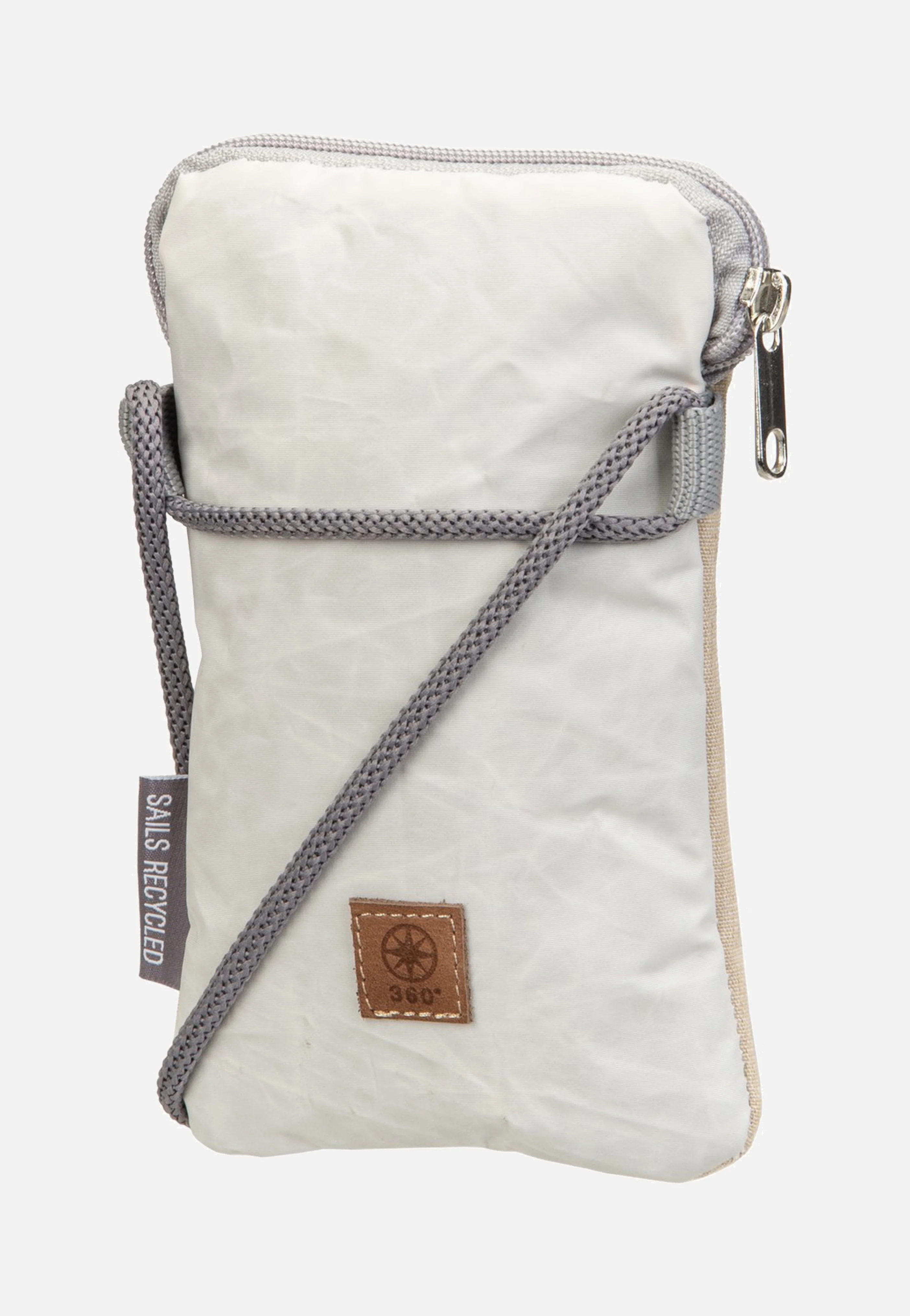 Nautik Lütt Weiss/Sand/Zahl Orange - Handytasche - Image 3