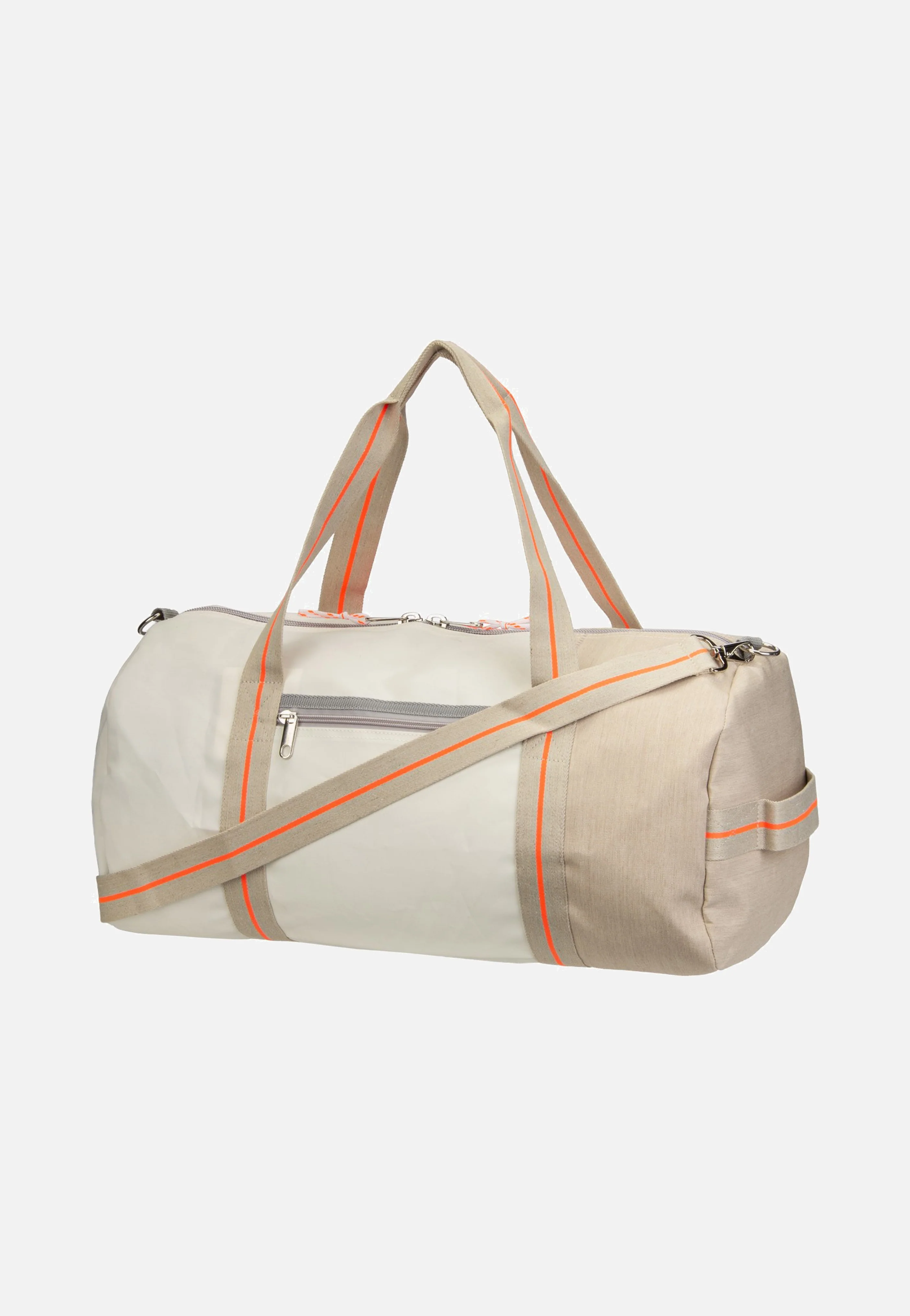 Pirat Weiss/Sand/Zahl Orange - Dufflebag - Image 3