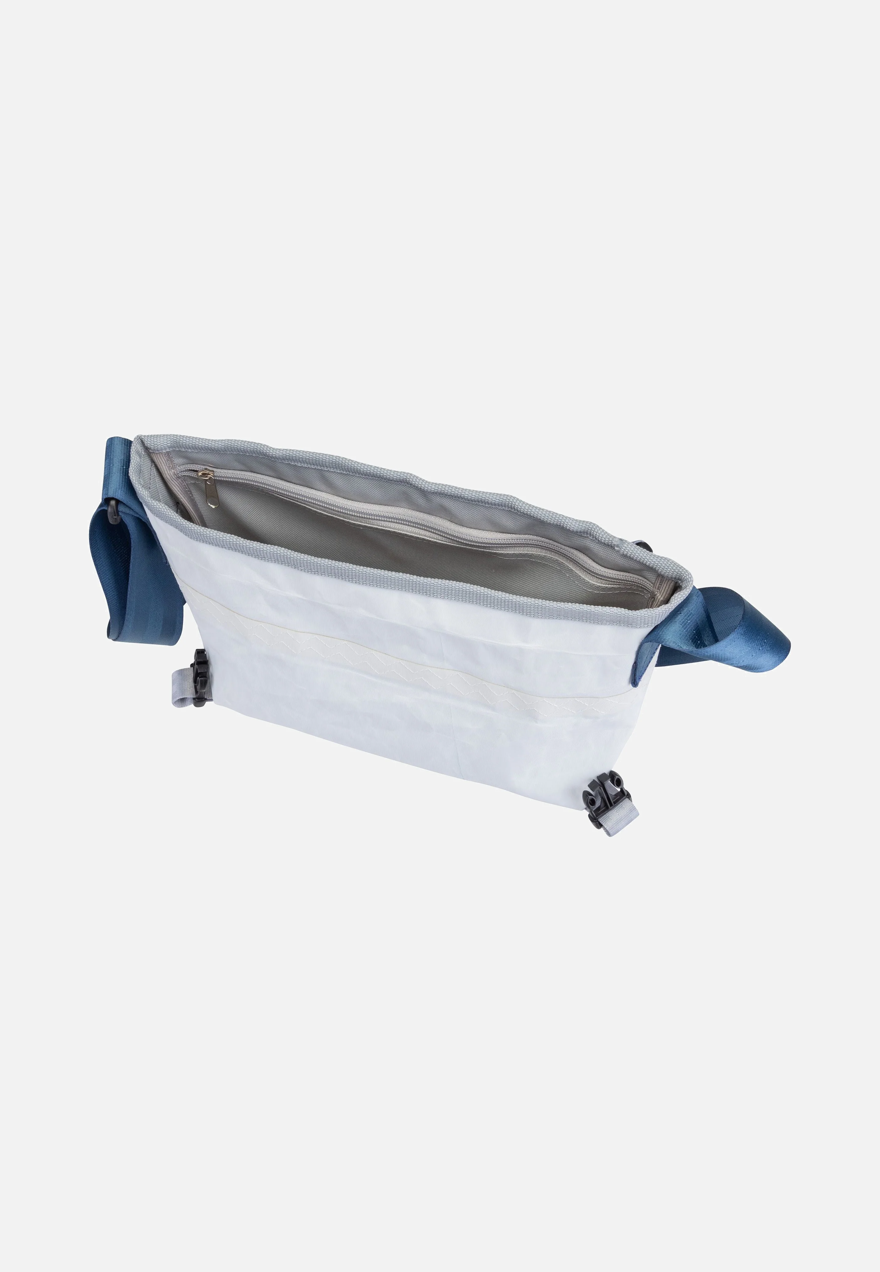 Törn Weiß/Streifen Blau/Zahl Grau - Messenger Bag - Image 3