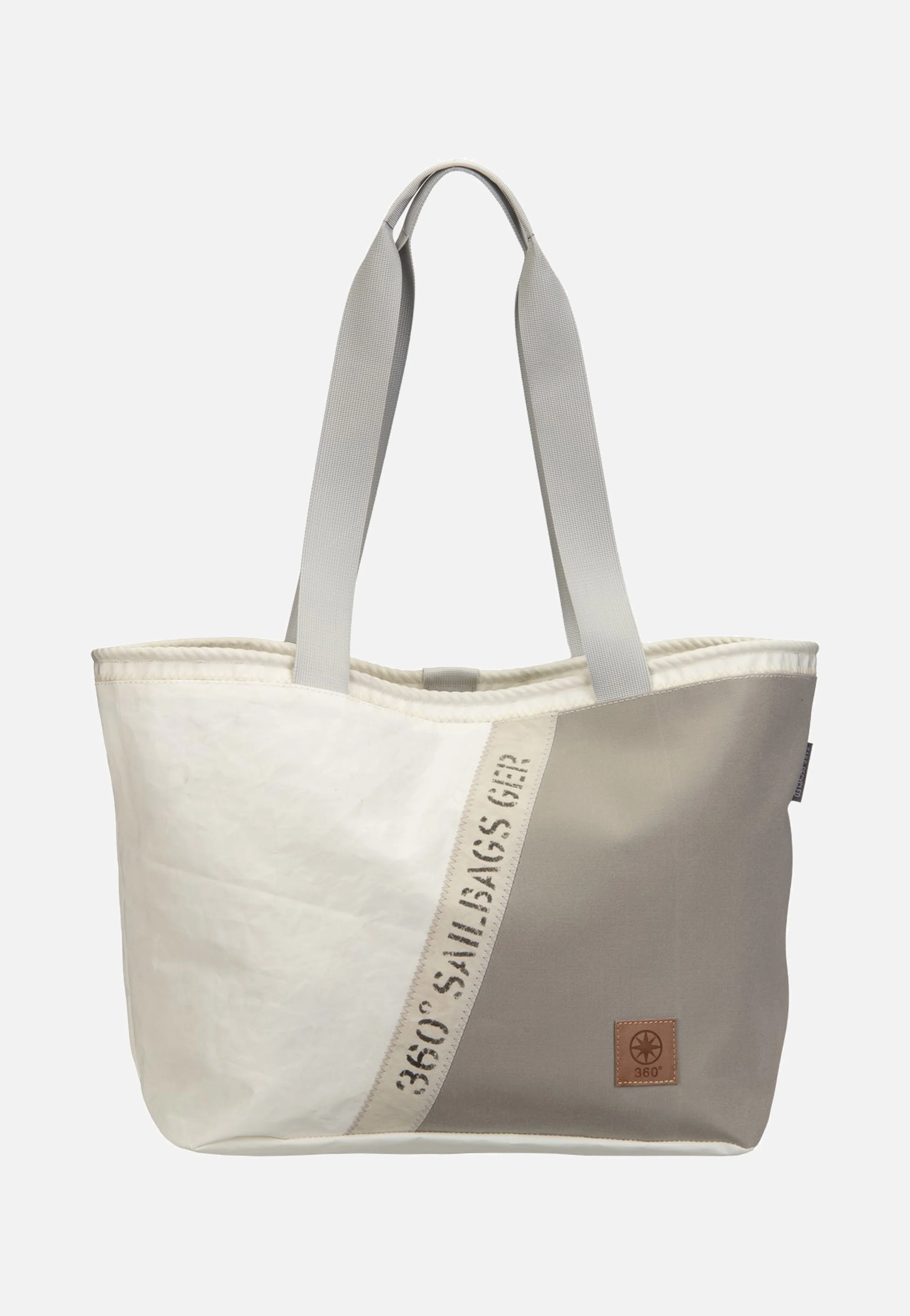 Watt Stencil Weiss/Grau - Shopper - Image 2