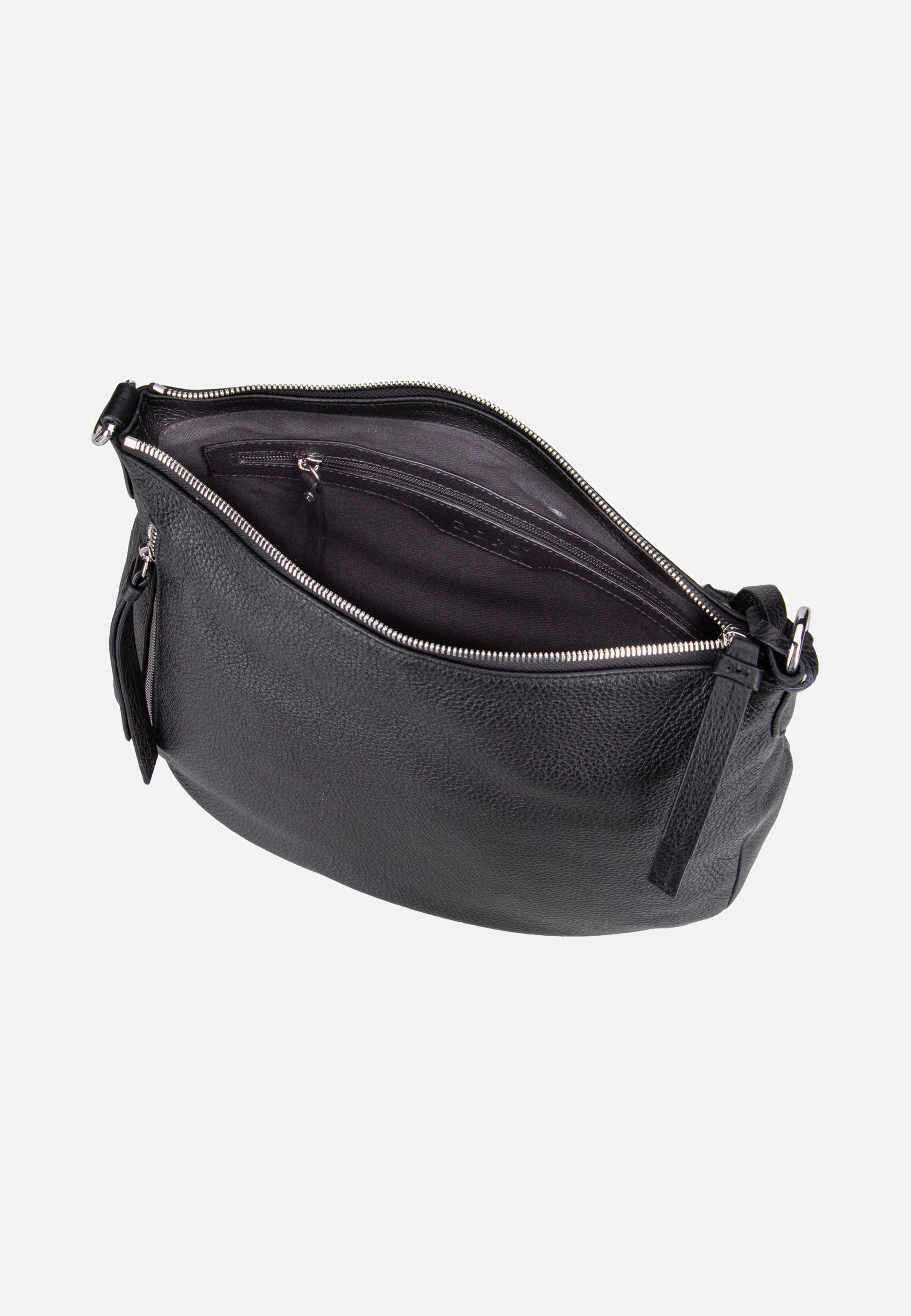 Juna Small Black/Nickel - Hobo Bag - Image 5