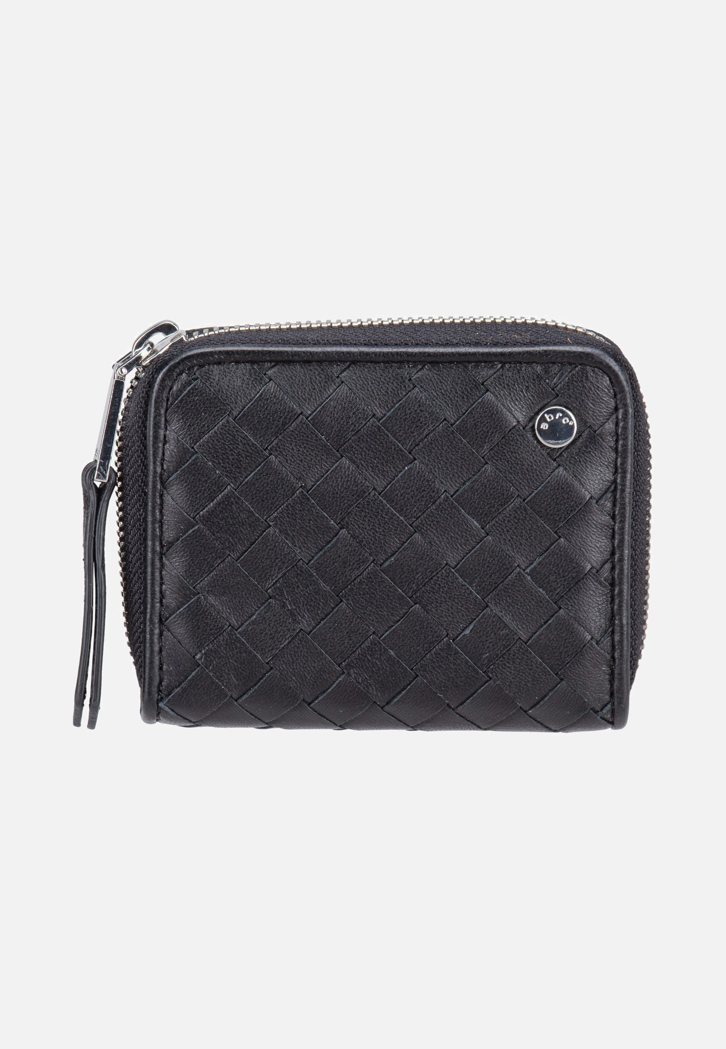 Piuma Weaving Mini Wallet Black/Nickel - Portemonnaie - Image 2
