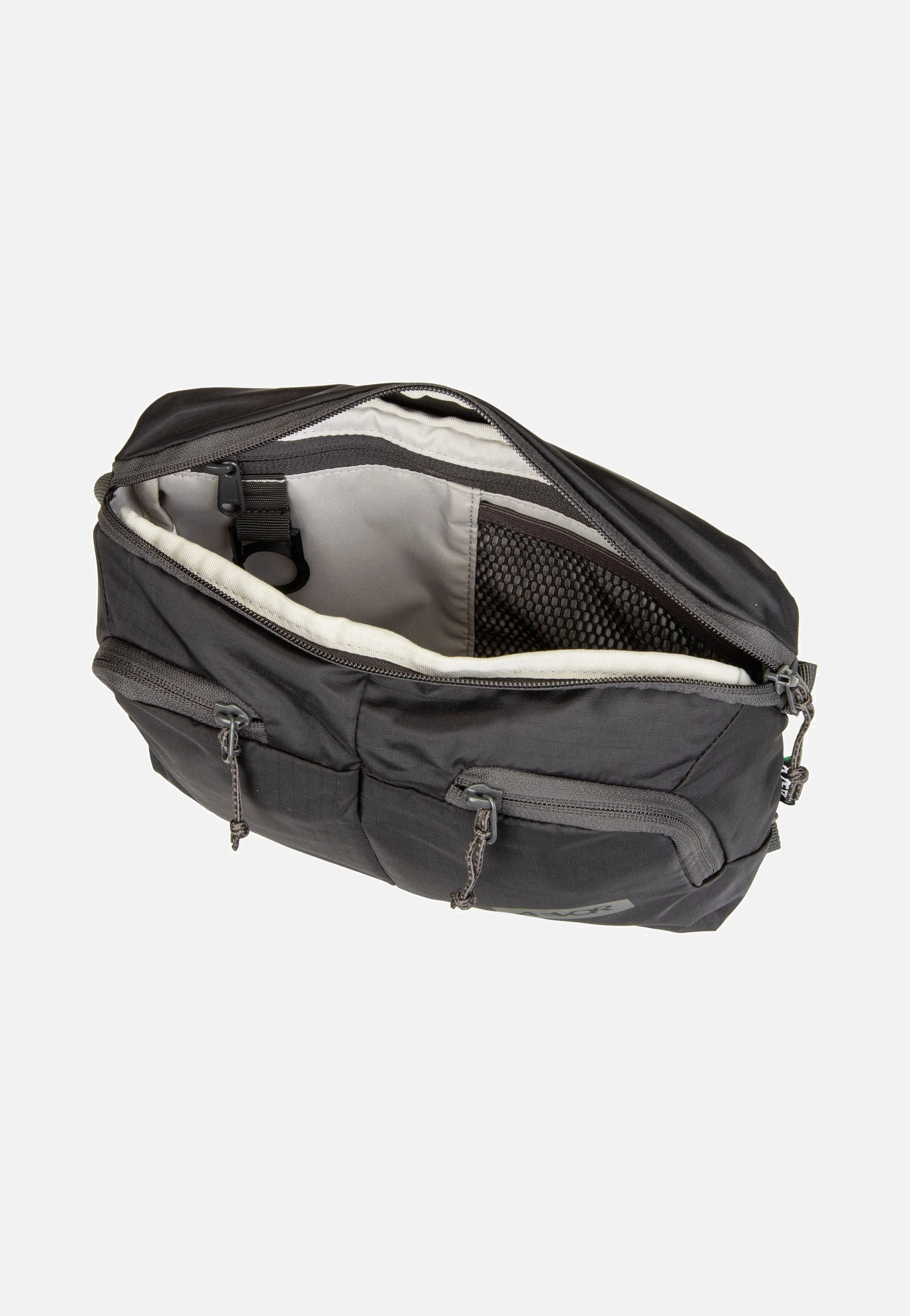 Sacoche Bag Ripstop Black Charcoal - Crossbody Bag - Image 4