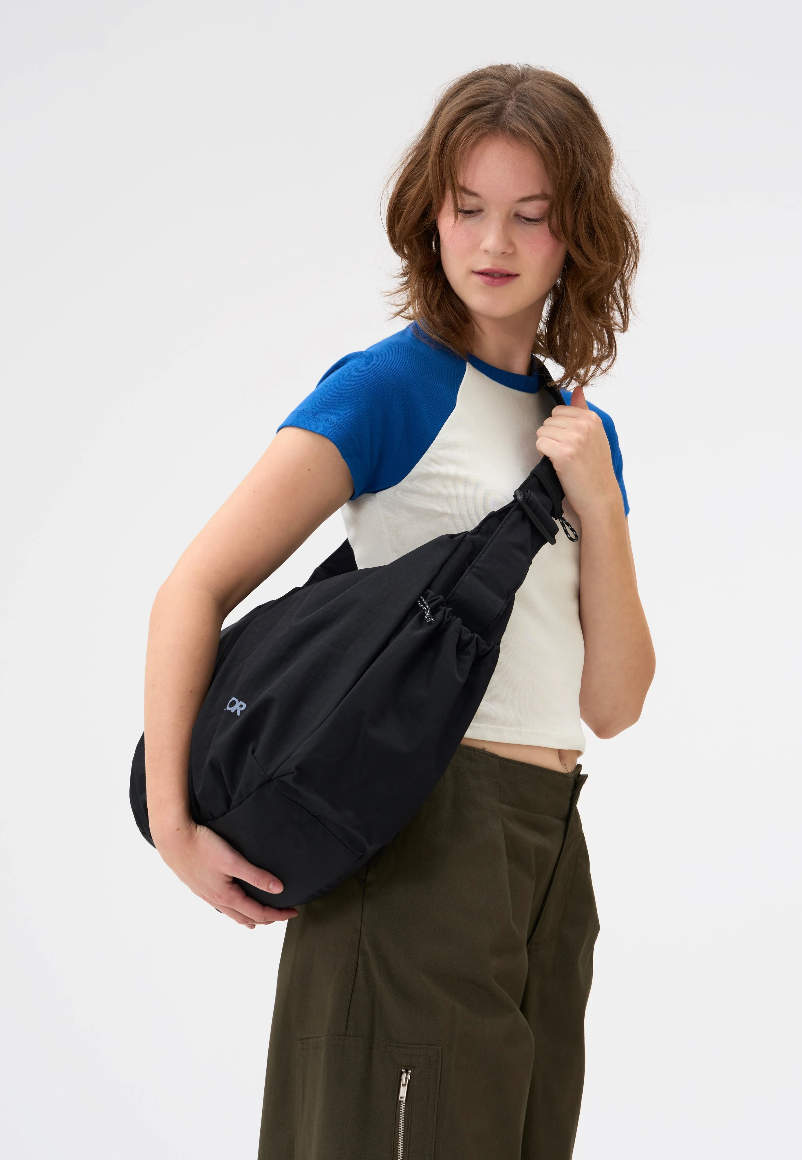 Slouchy Bag Black - Sling Bag - Image 7