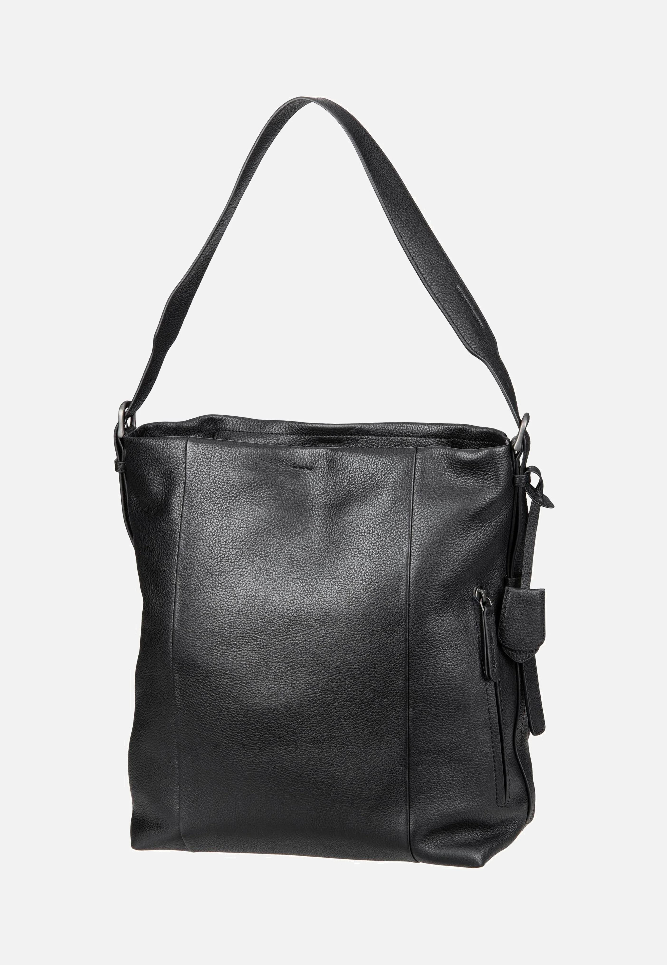 Ally Black Dress - Hobo Bag - Image 2