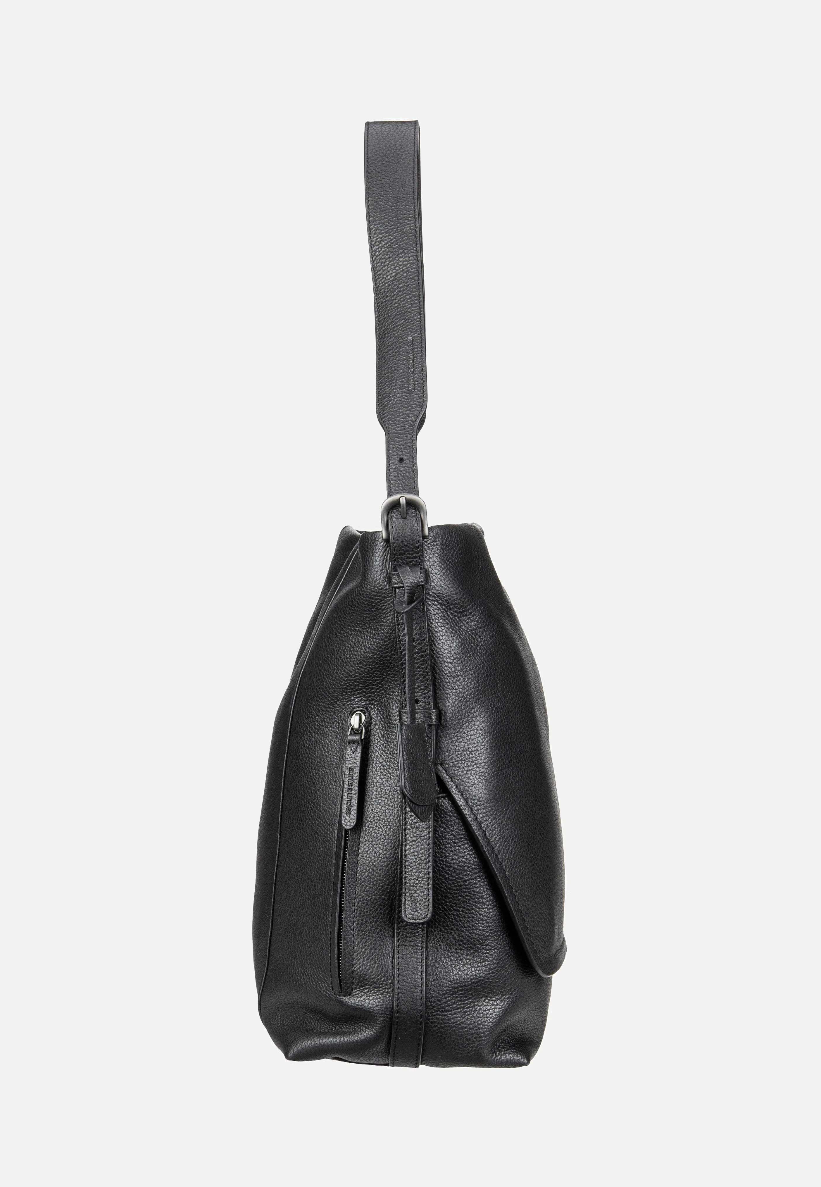 Ally Black Dress - Hobo Bag - Image 4