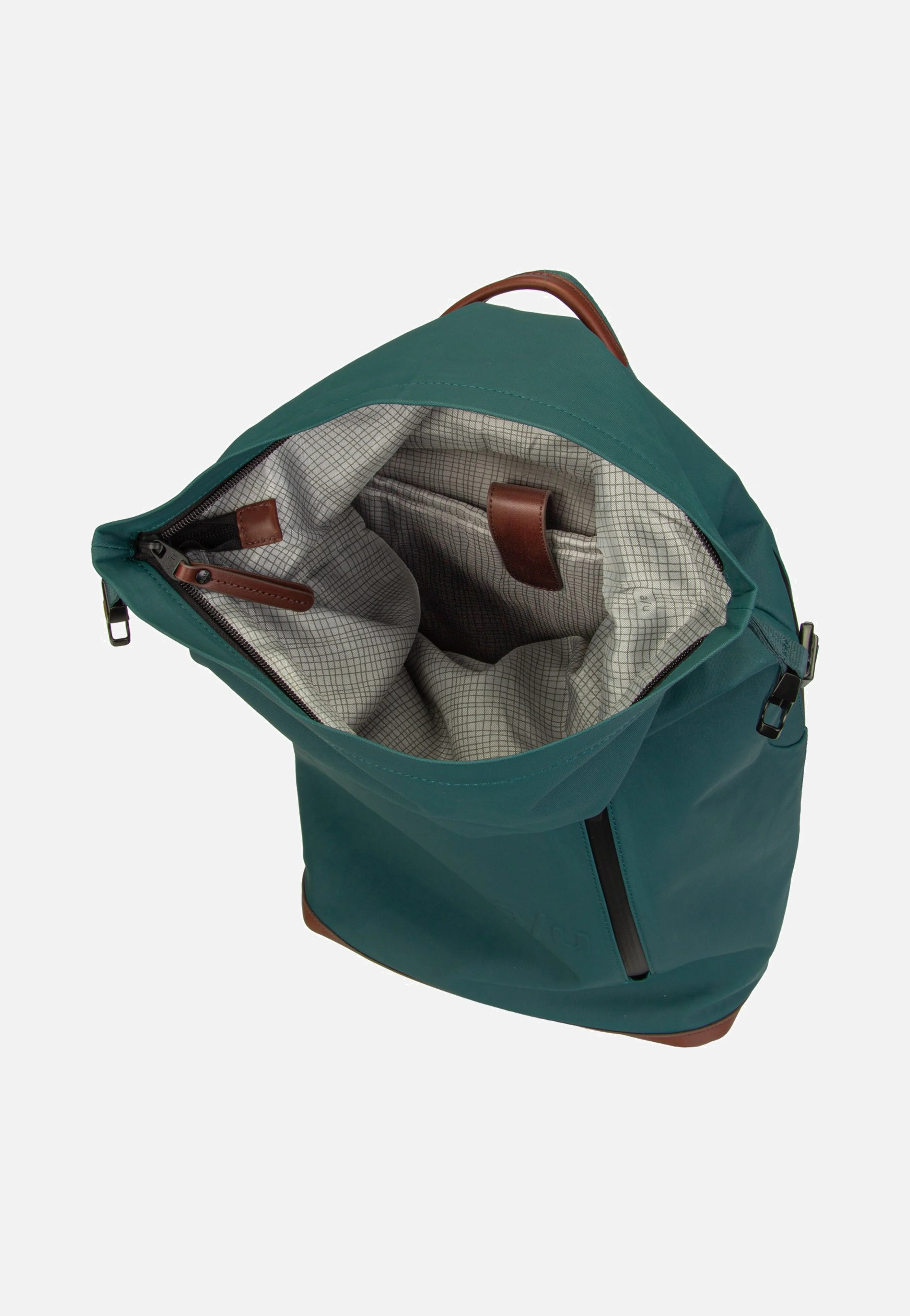 Fukui Transformative Teal  - Rolltop Rucksack - Image 6