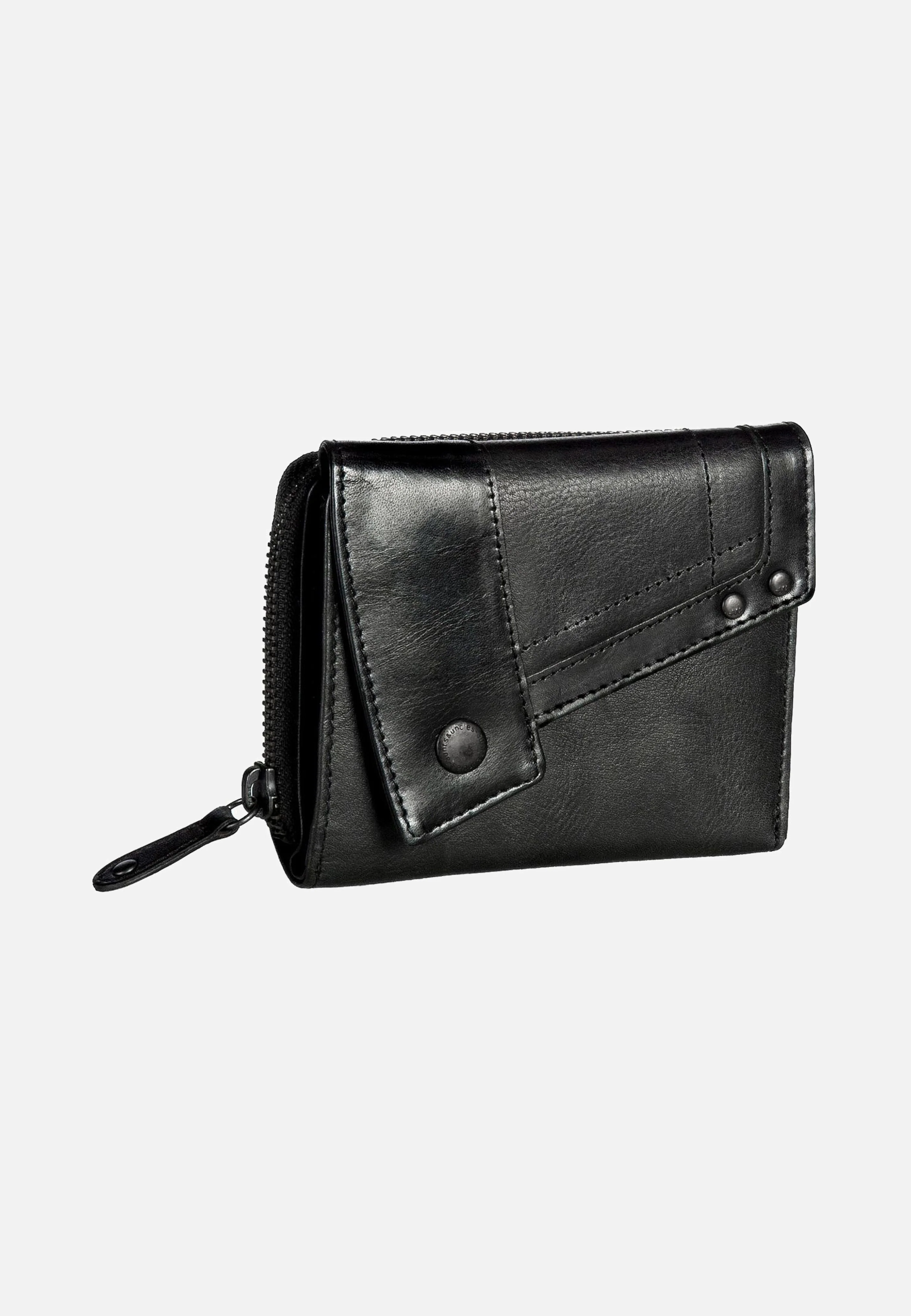 Lotta Ladies Purse Black Smoke - Portemonnaie