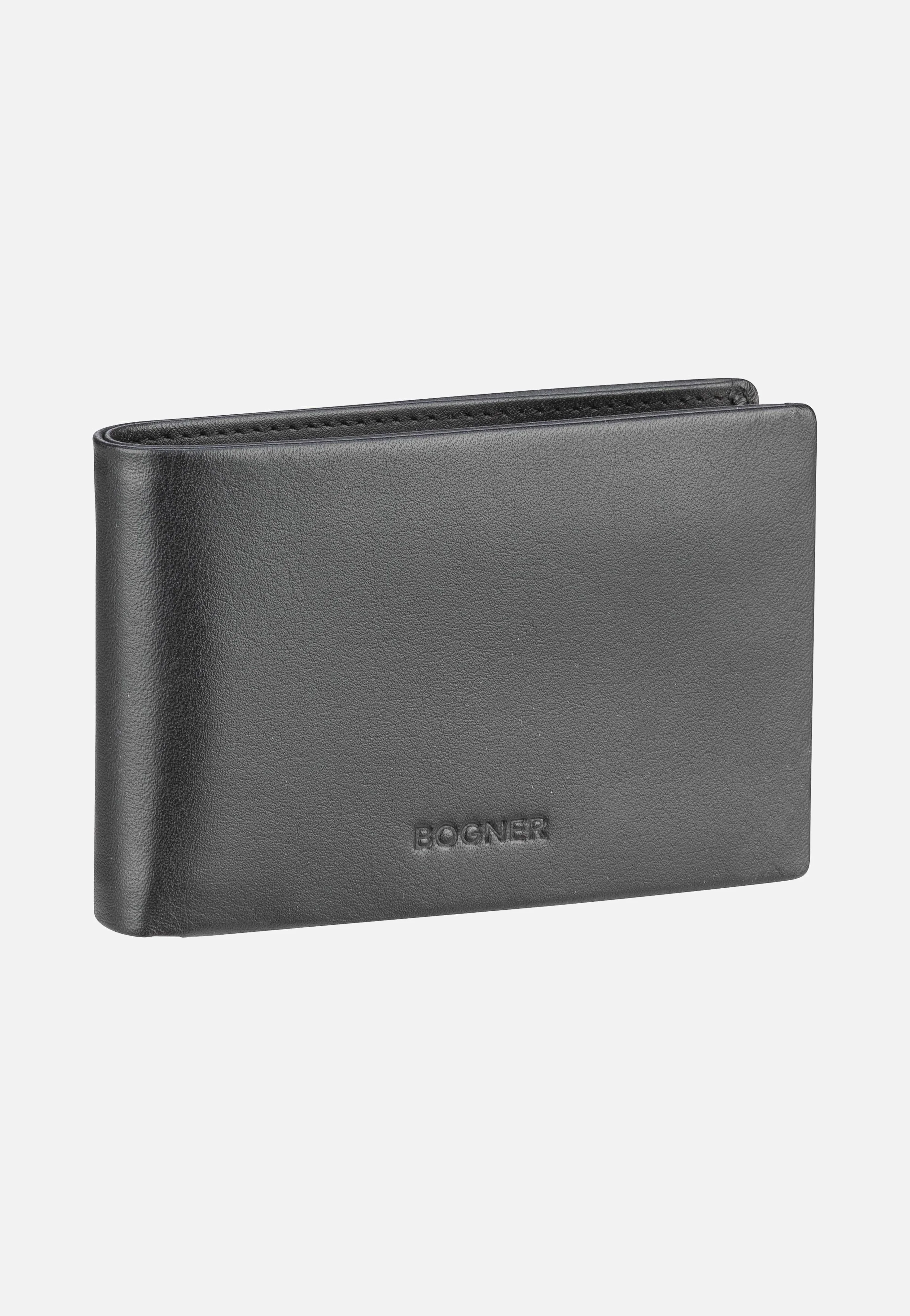 Aspen Nelio Billfold SH4 Black - Portemonnaie