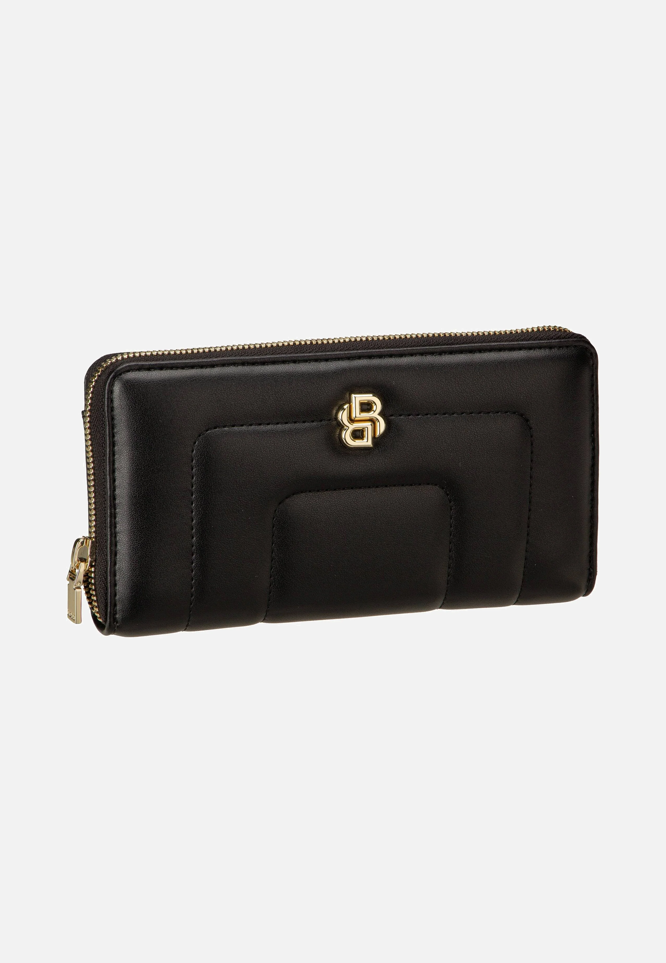 B Icon Zip Around 50529445 Black - Portemonnaie
