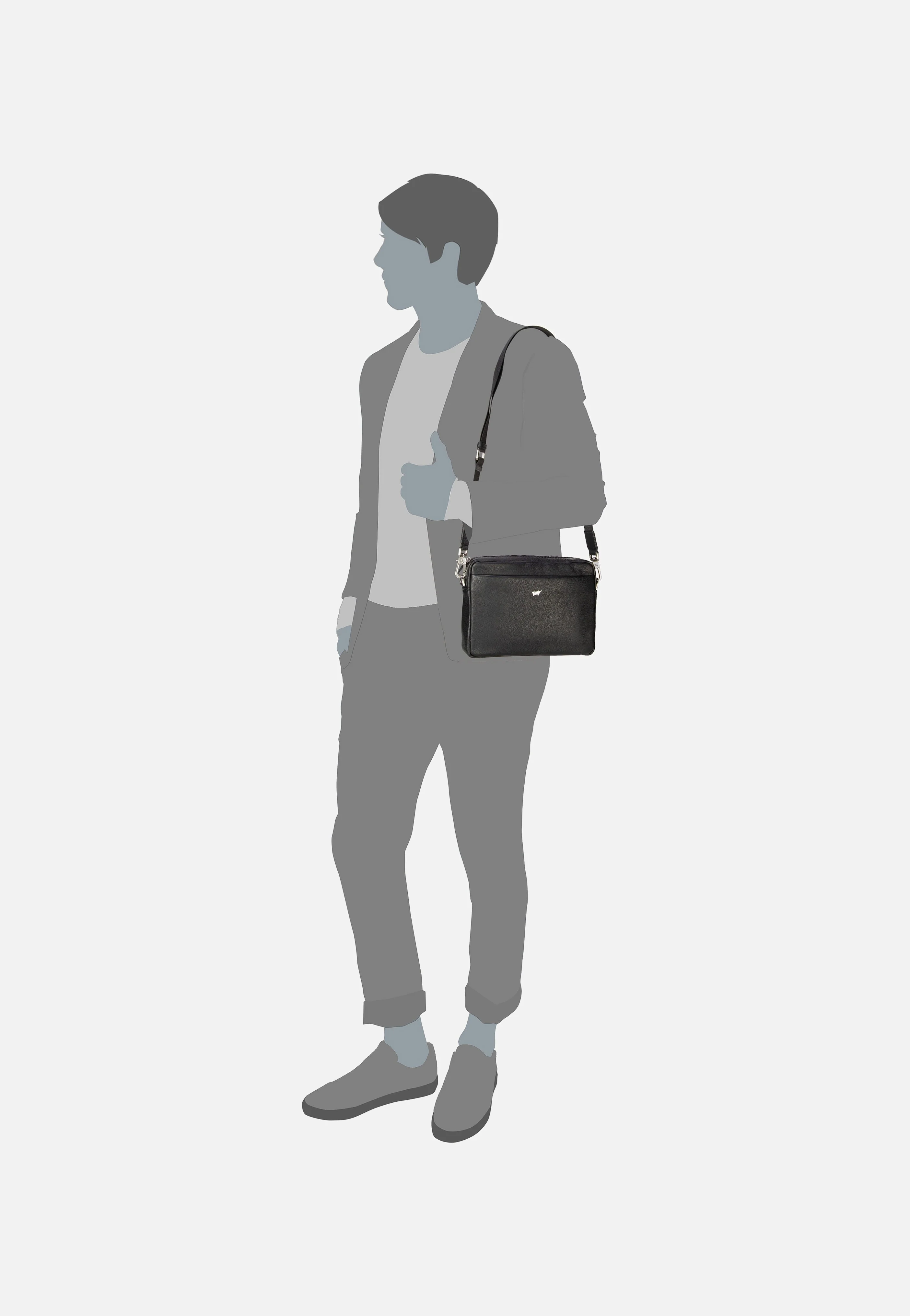 Golf 2.0 90663 Schwarz - Crossbody Bag - Image 7
