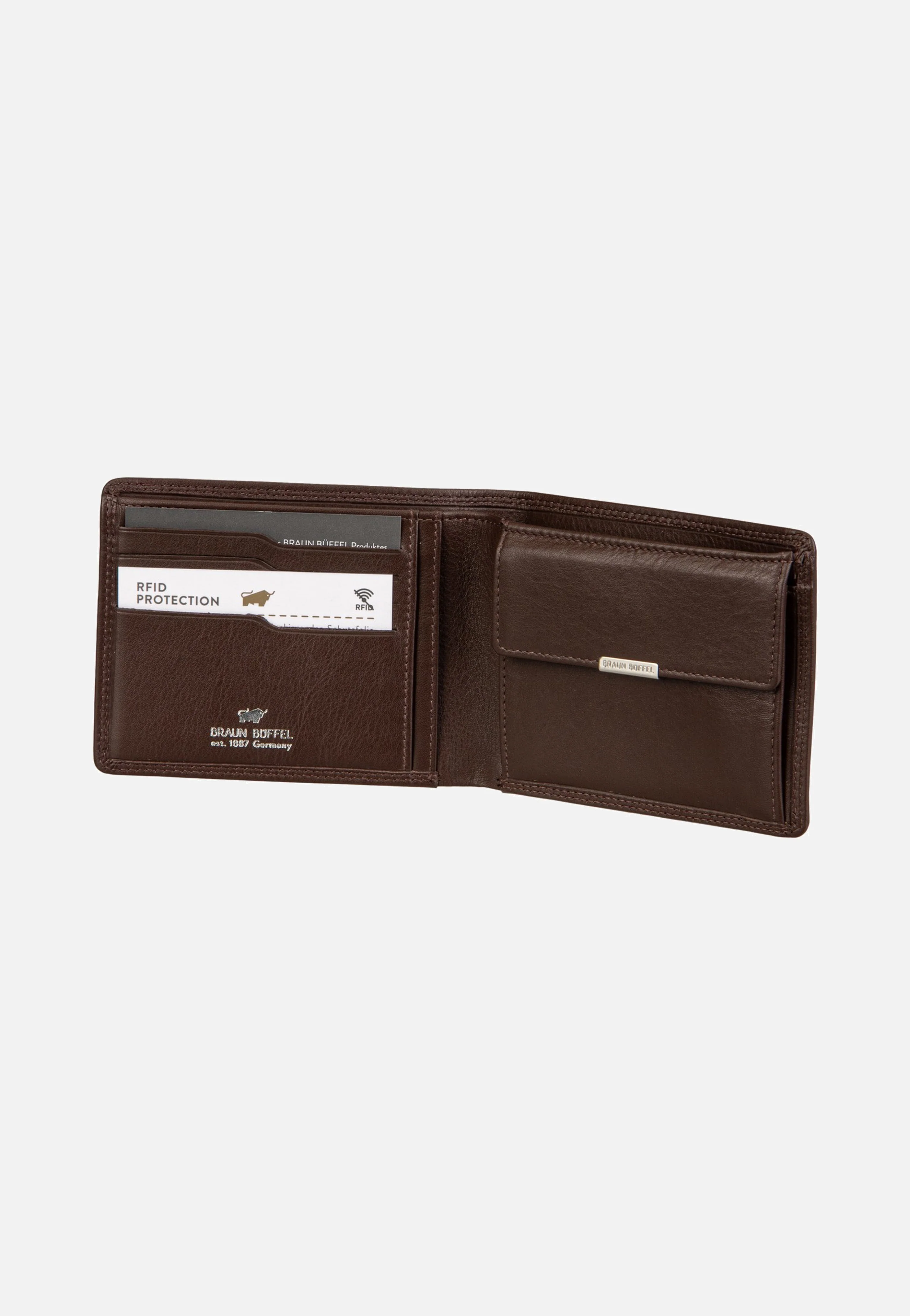Golf RFID Coin Wallet 4+3Cs Braun - Portemonnaie - Image 4