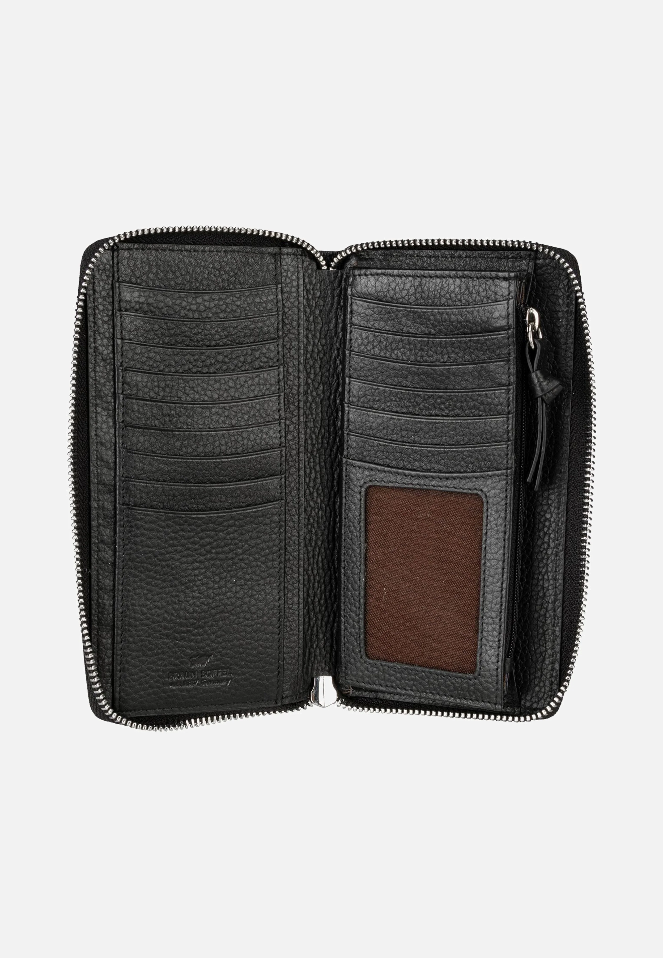 Hanna Zip-Around 16Cs Schwarz - Portemonnaie - Image 3