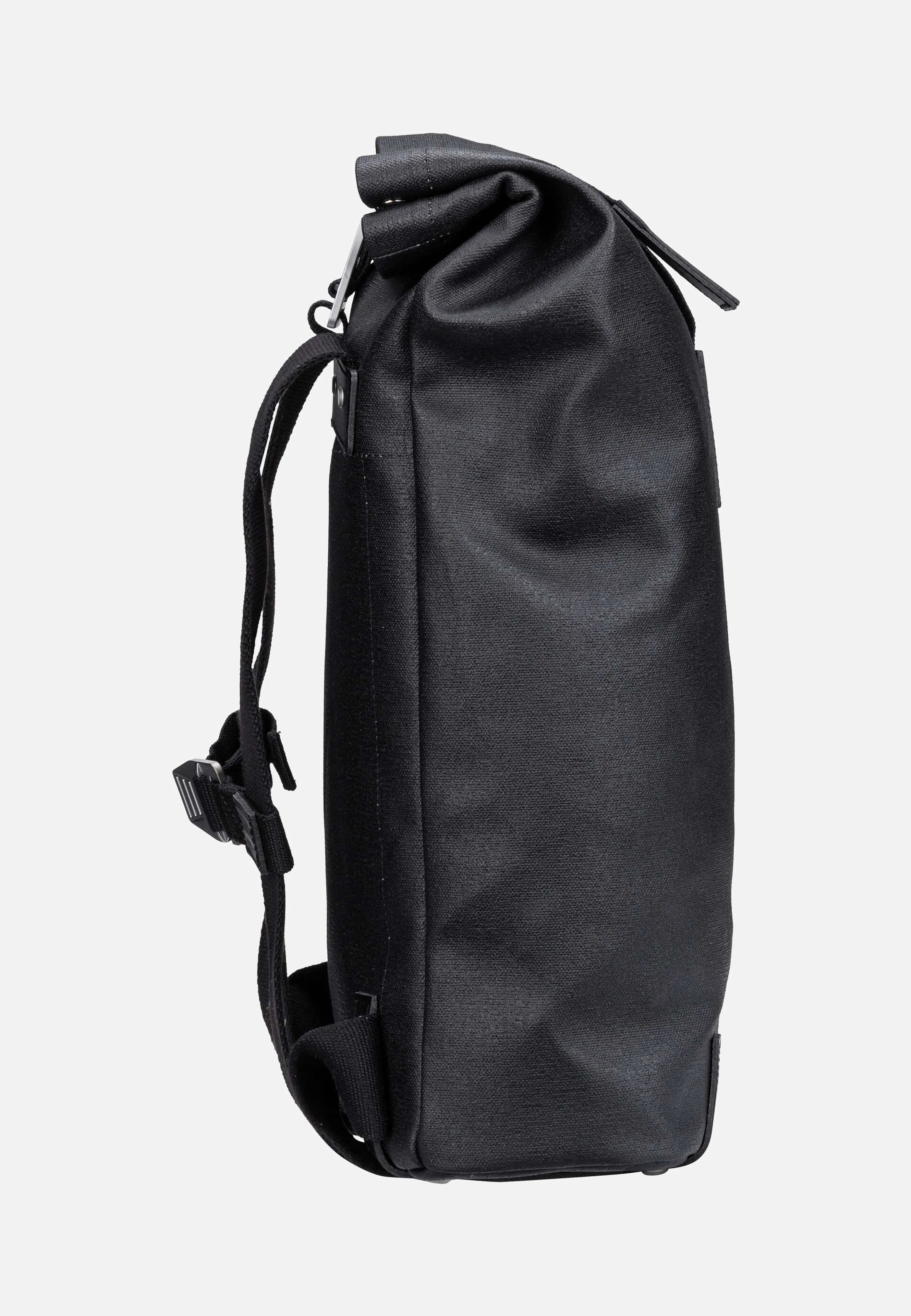 Pickwick Cotton Canvas 12 L Black - Rolltop Rucksack - Image 4