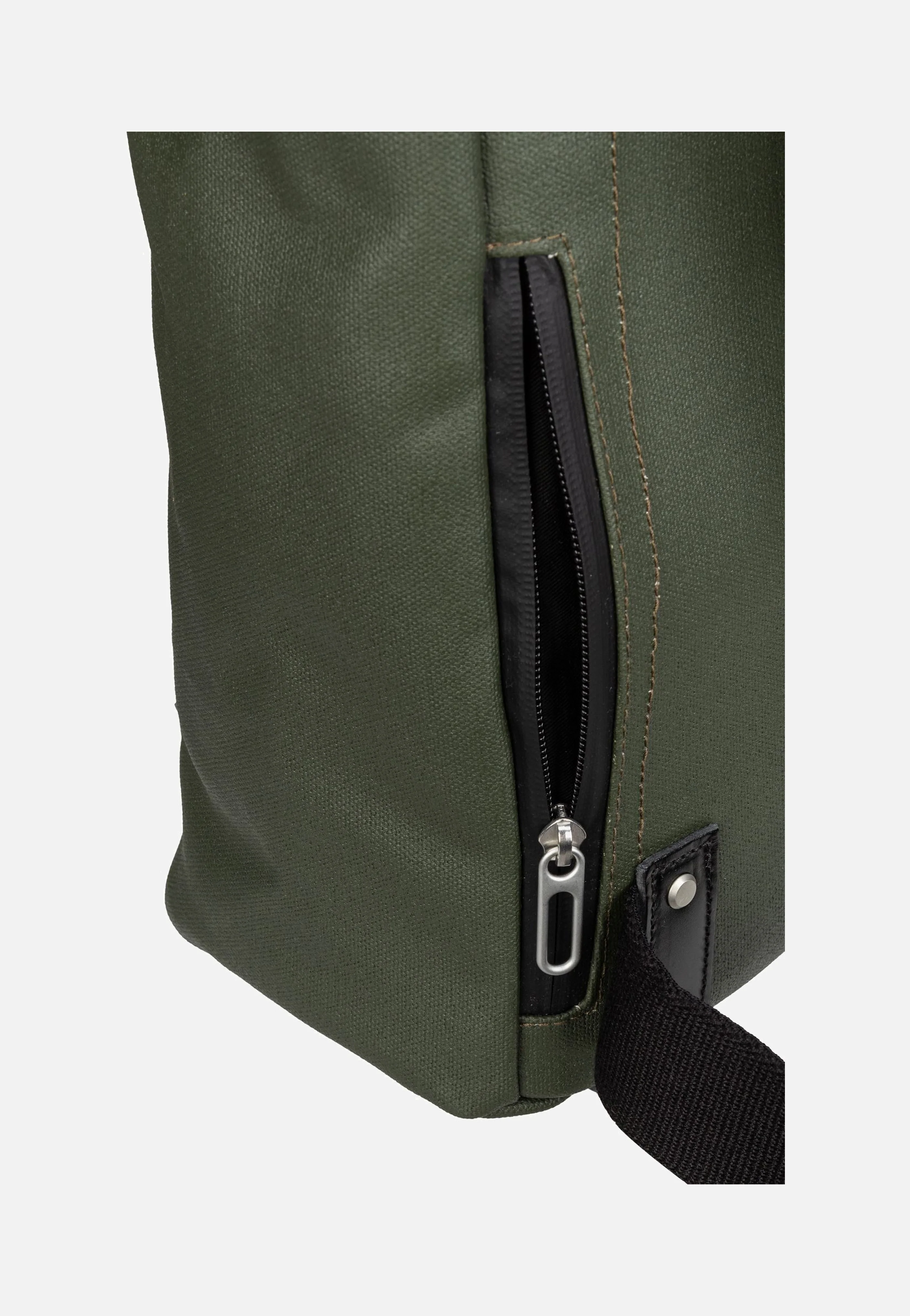 Pickwick Cotton Canvas 26 L Forest - Rolltop Rucksack - Image 6
