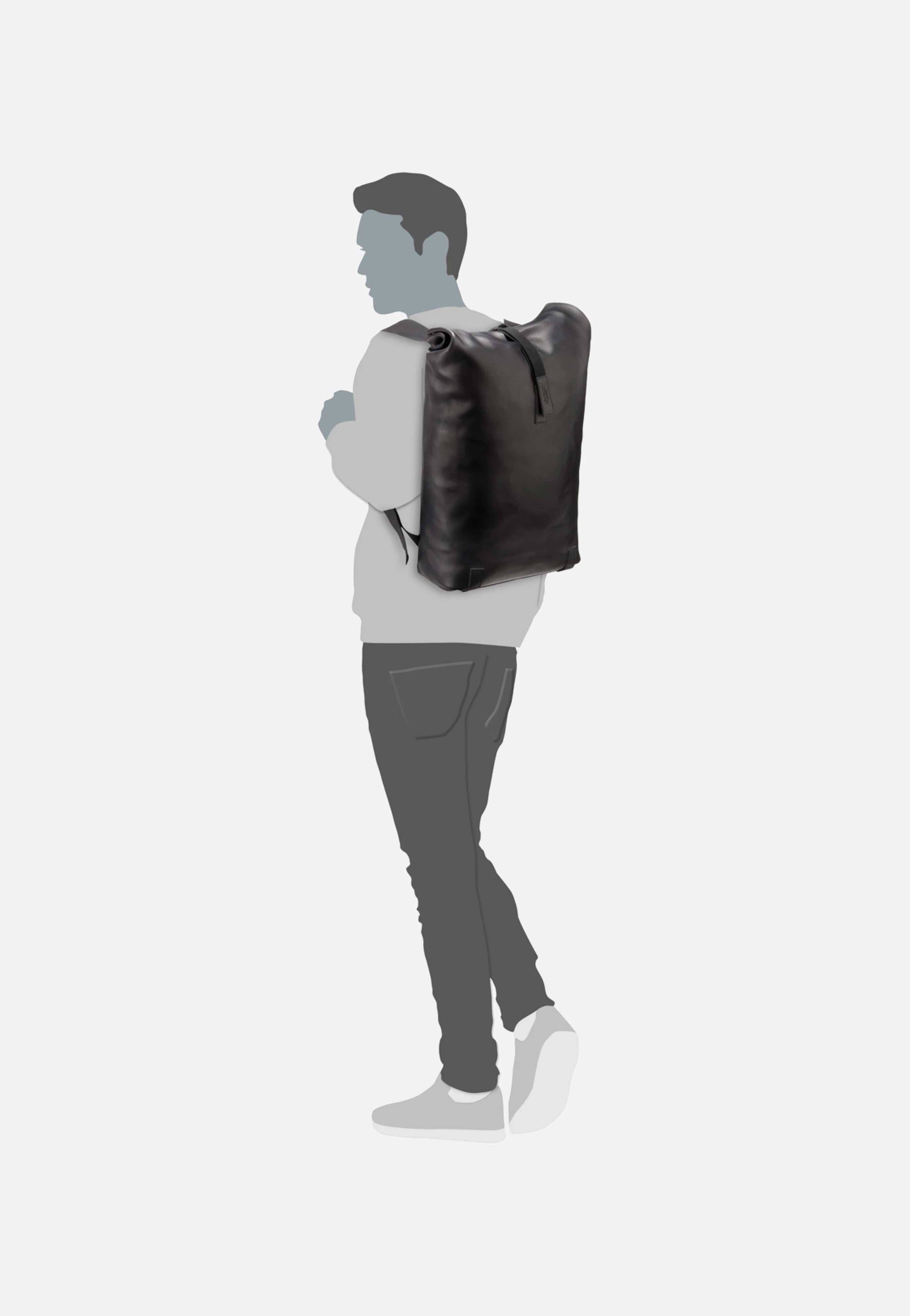 Pickwick Leather 26 L Black - Rucksack - Image 6