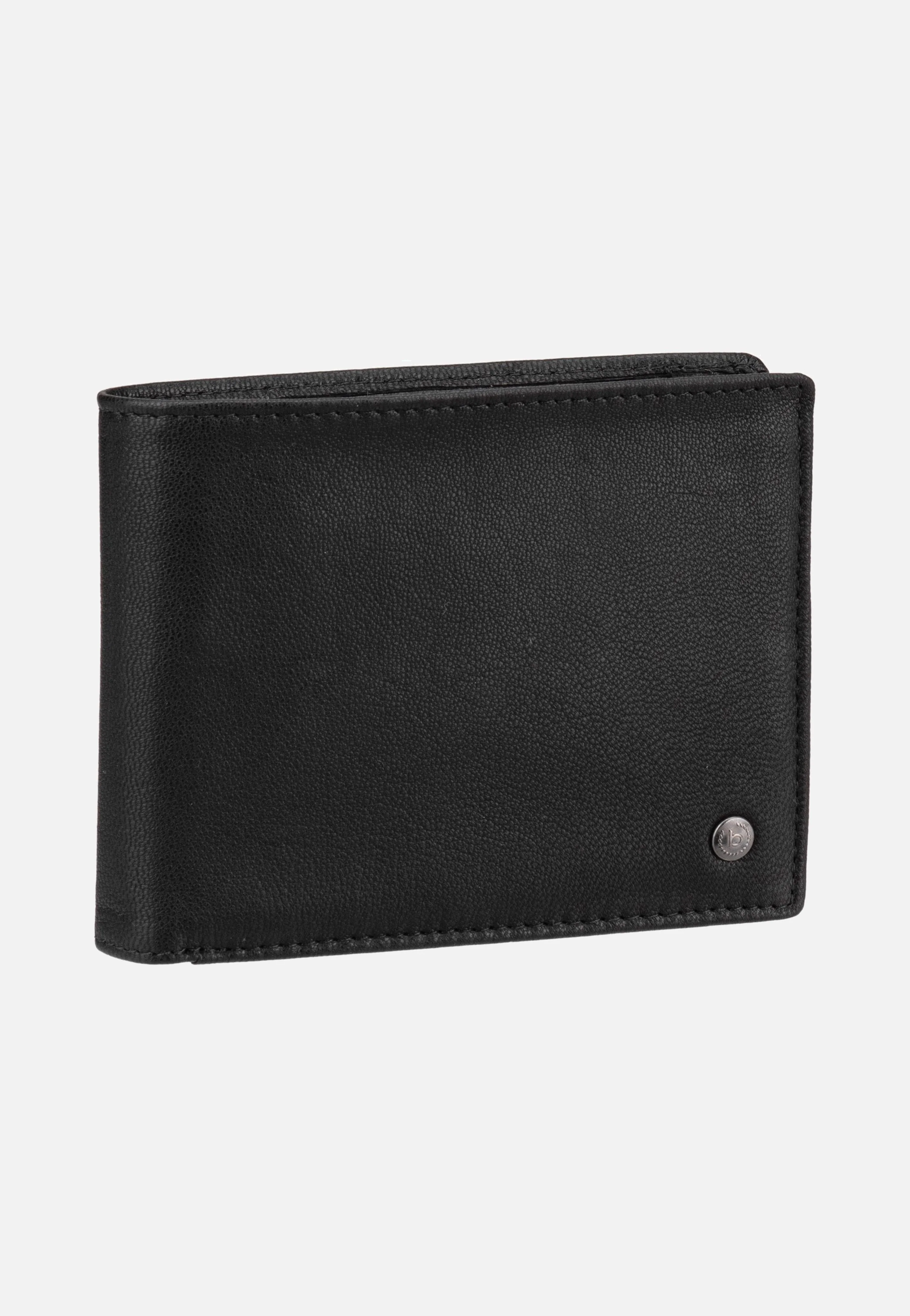 Black Magic Wallet With Flap Black - Portemonnaie