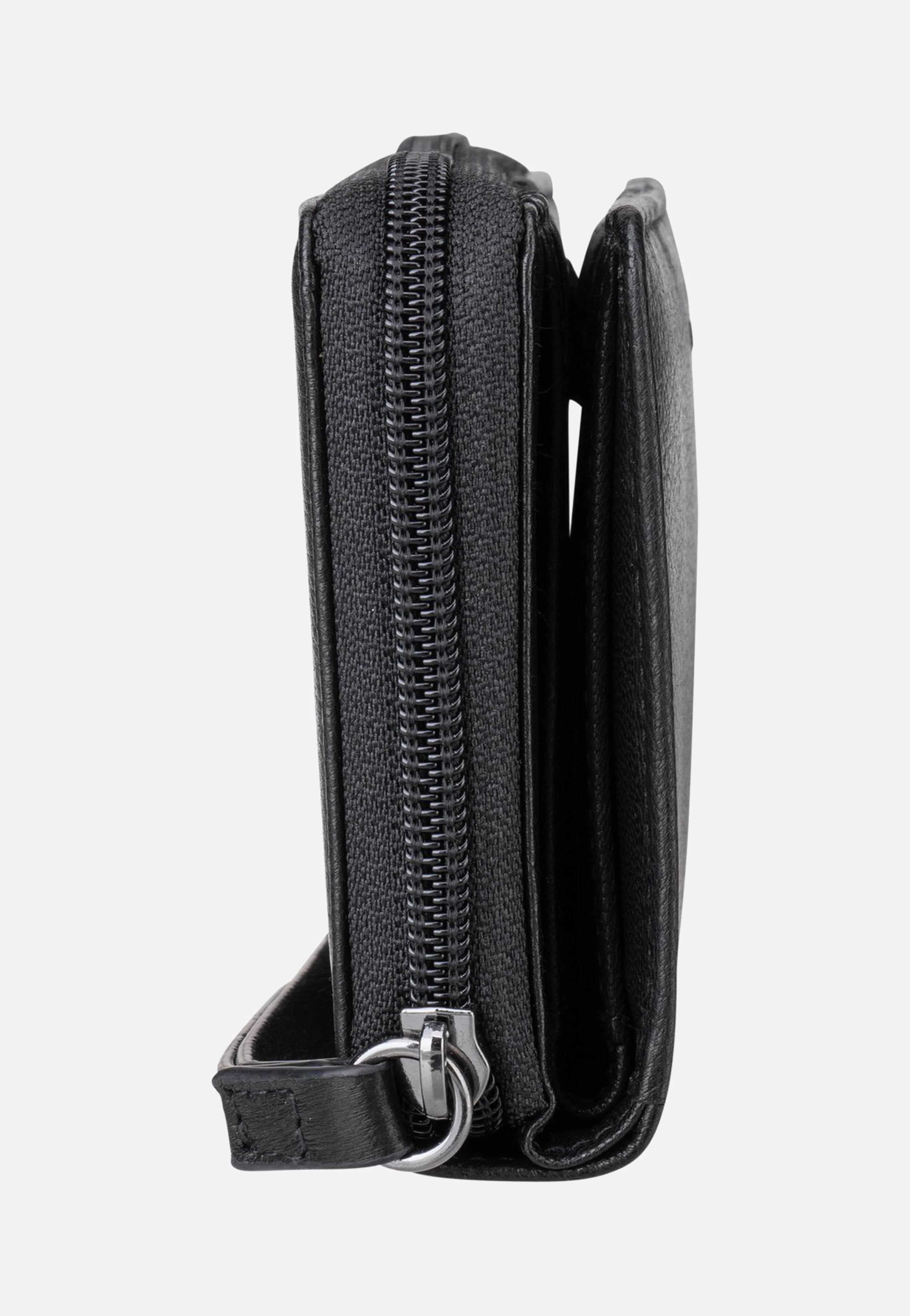Black Magic Zip Ladies Wallet Black - Portemonnaie - Image 4