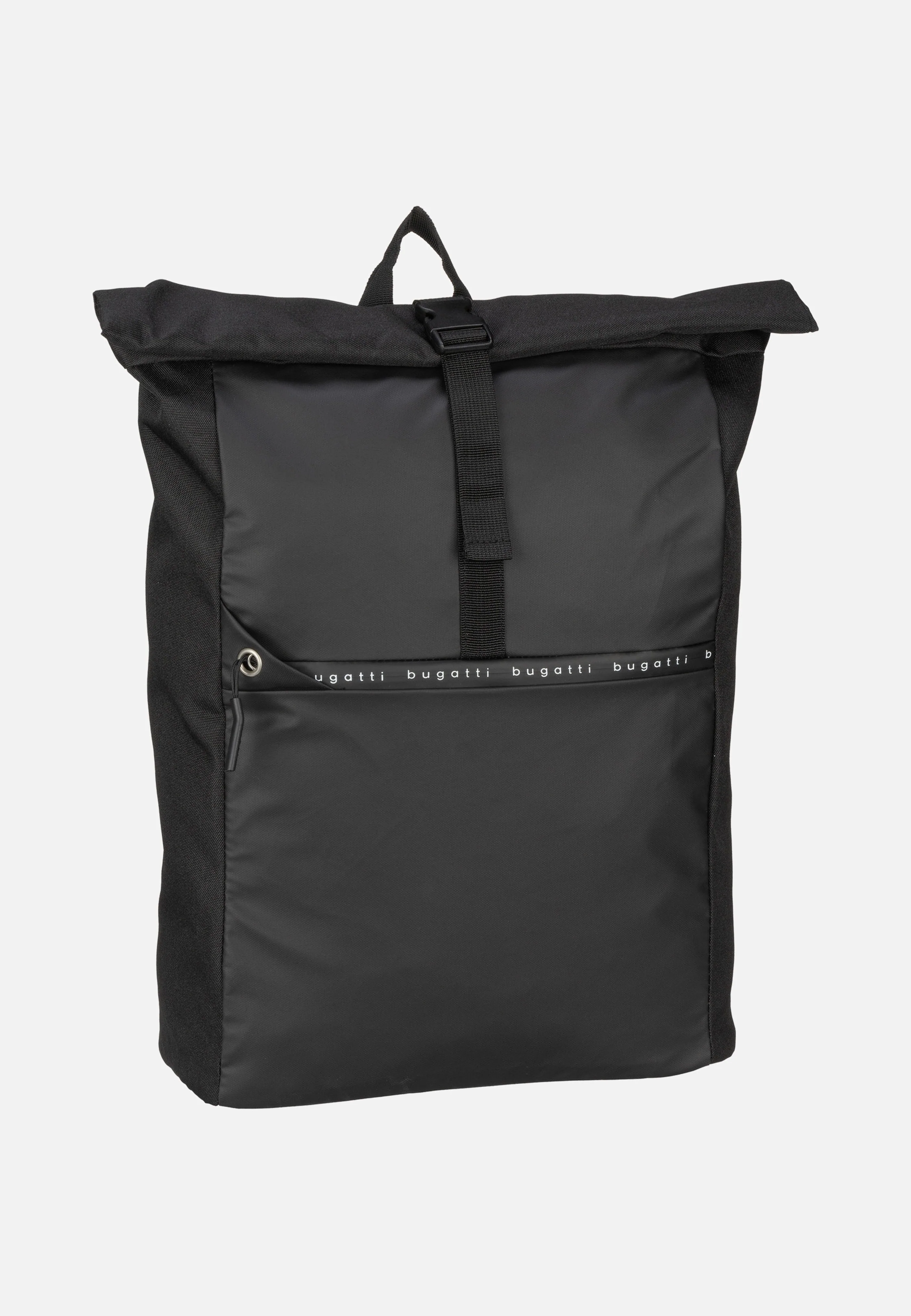 Blanc DeLight Backpack with Rolltop Schwarz - Rolltop Rucksack