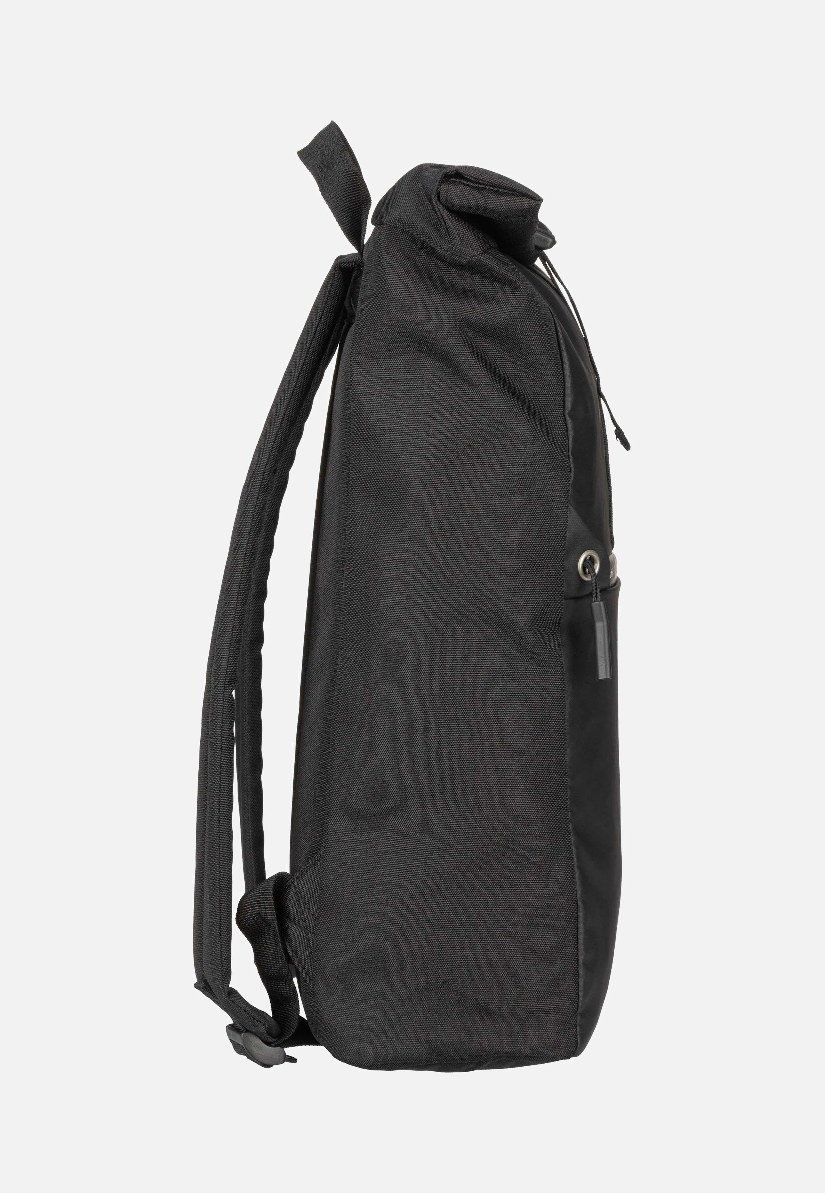 Blanc DeLight Backpack with Rolltop Schwarz - Rolltop Rucksack - Image 4
