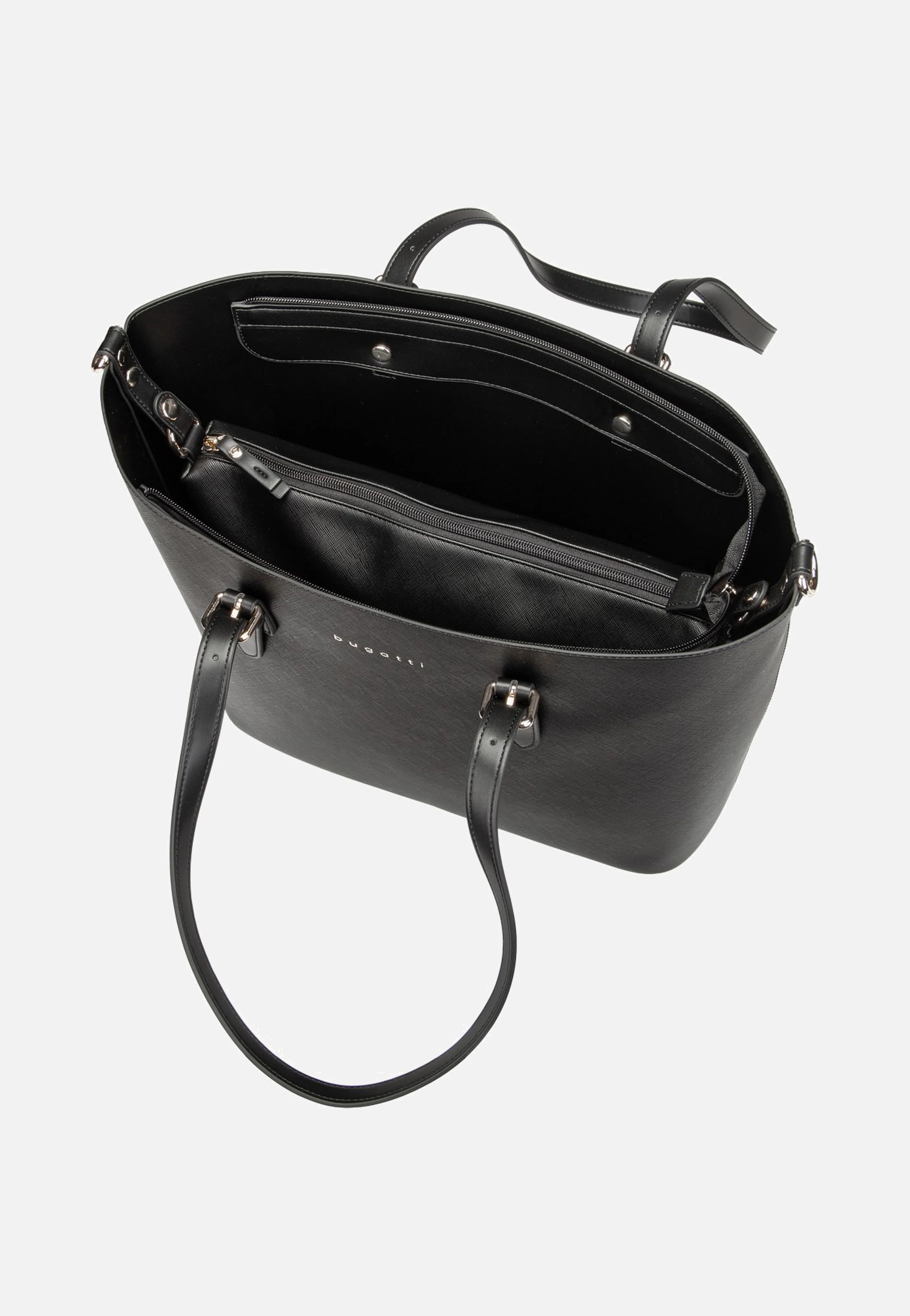Ella Saffiano Shopper L Black - Shopper - Image 5
