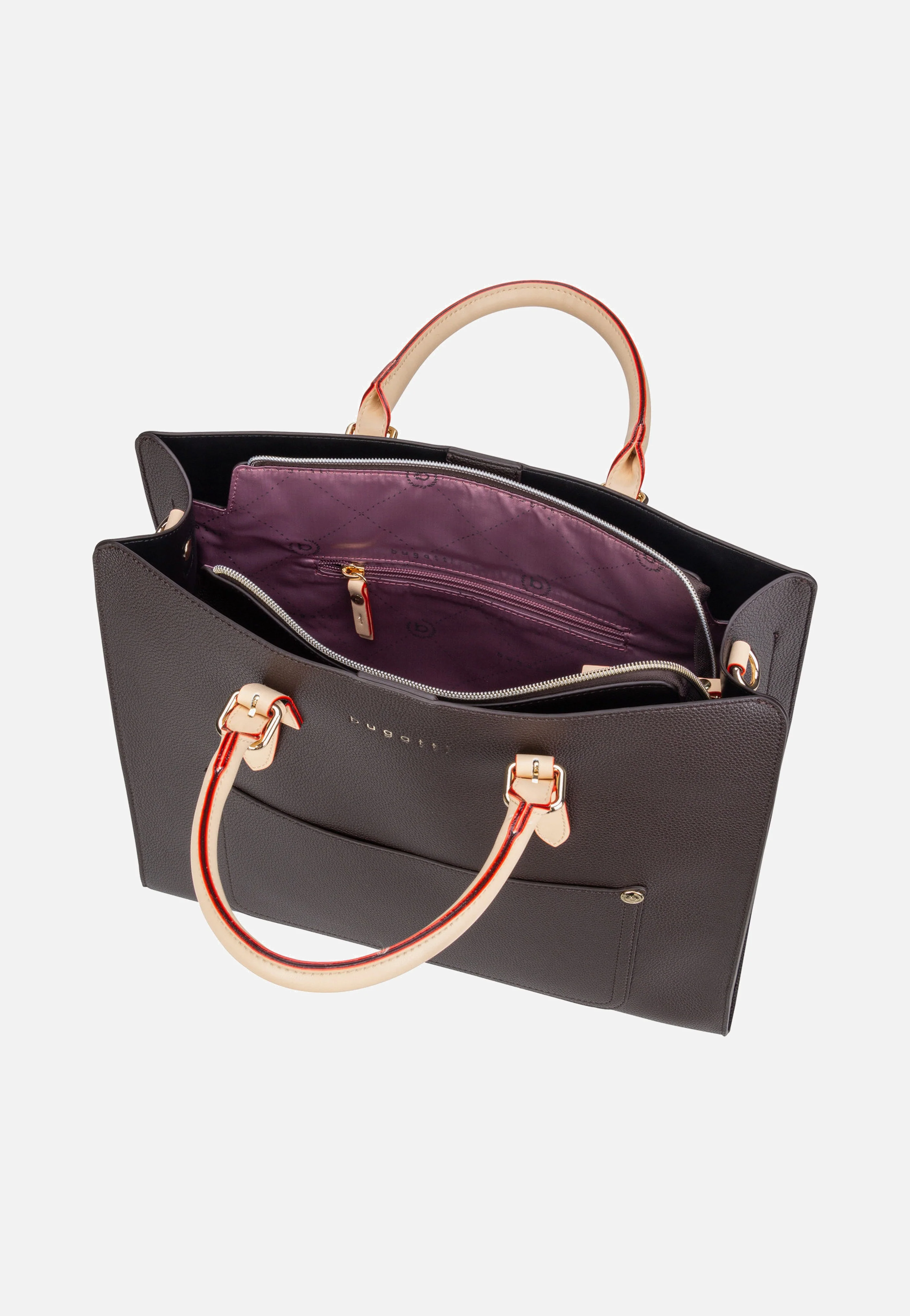 Ella Top Handle L Dunkelbraun - Tote Bag - Image 4