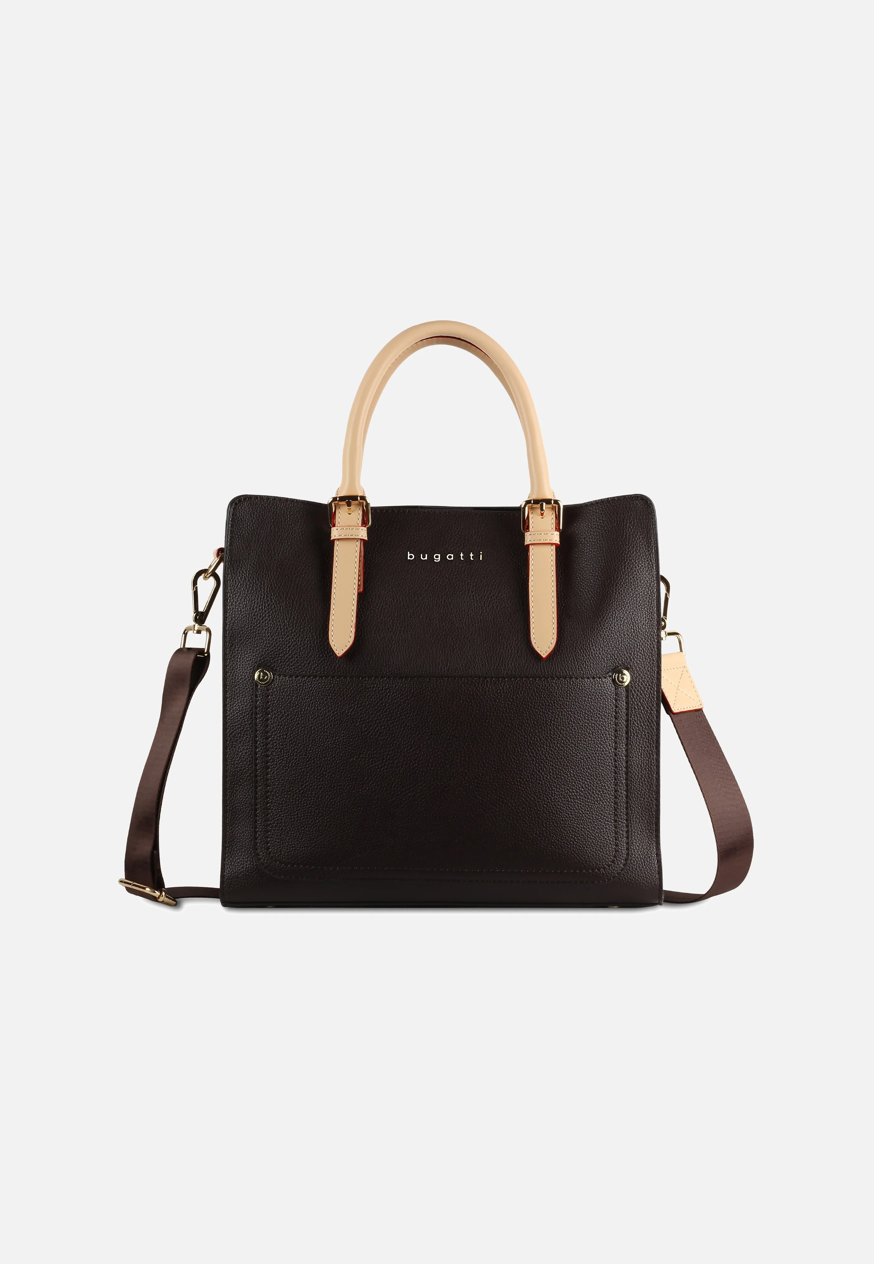 Ella Top Handle Large Dunkelbraun - Tote Bag - Image 2