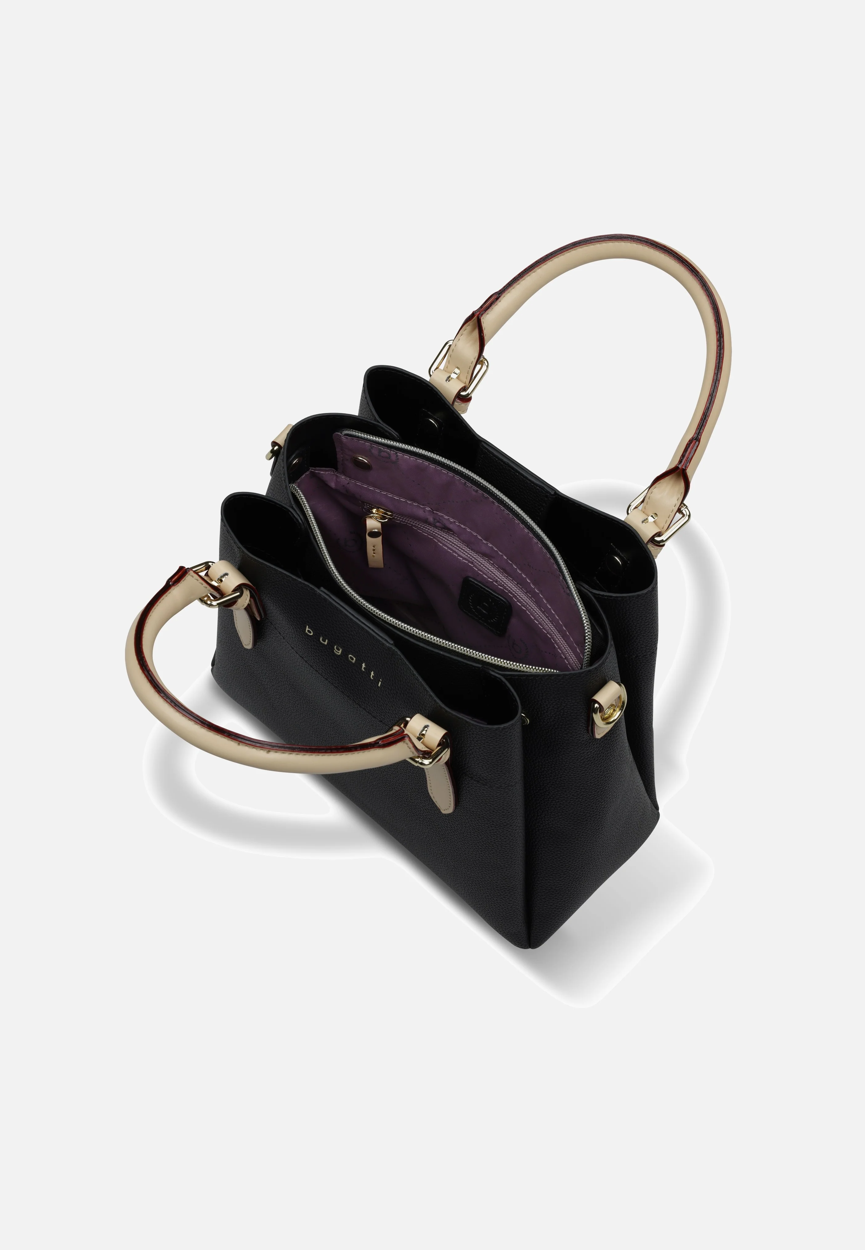 Ella Top Handle M Schwarz - Henkeltasche - Image 4
