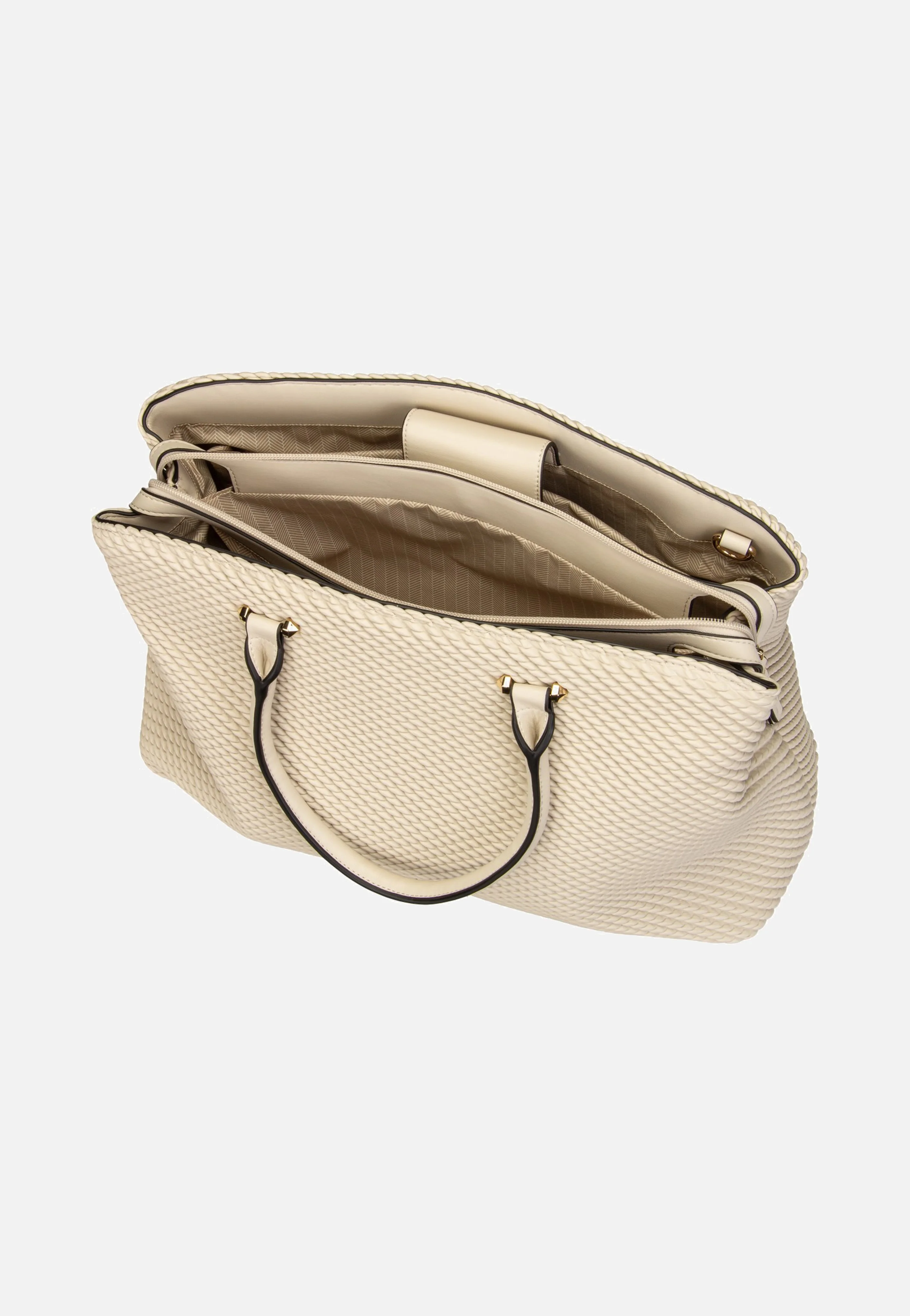 Julice Tote Bag L Beige - Tote Bag - Image 6