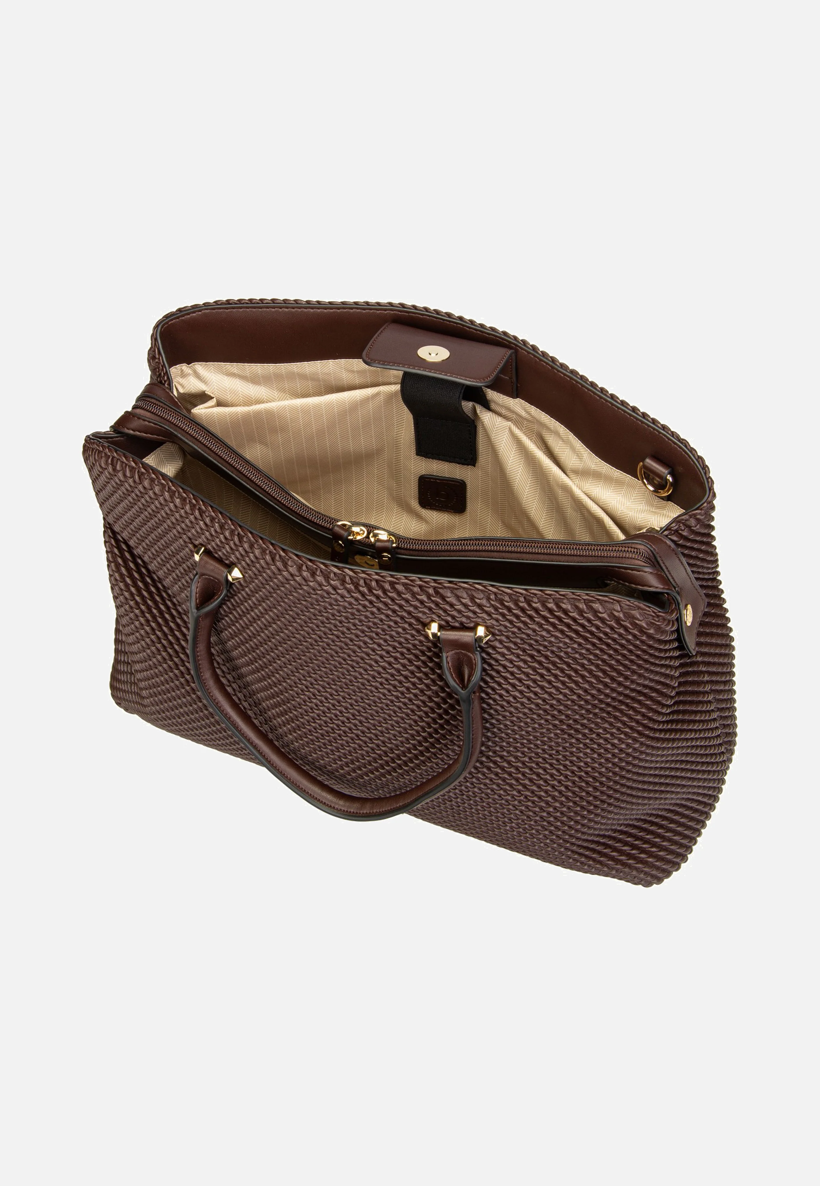 Julice Tote Bag L Brown - Tote Bag - Image 5