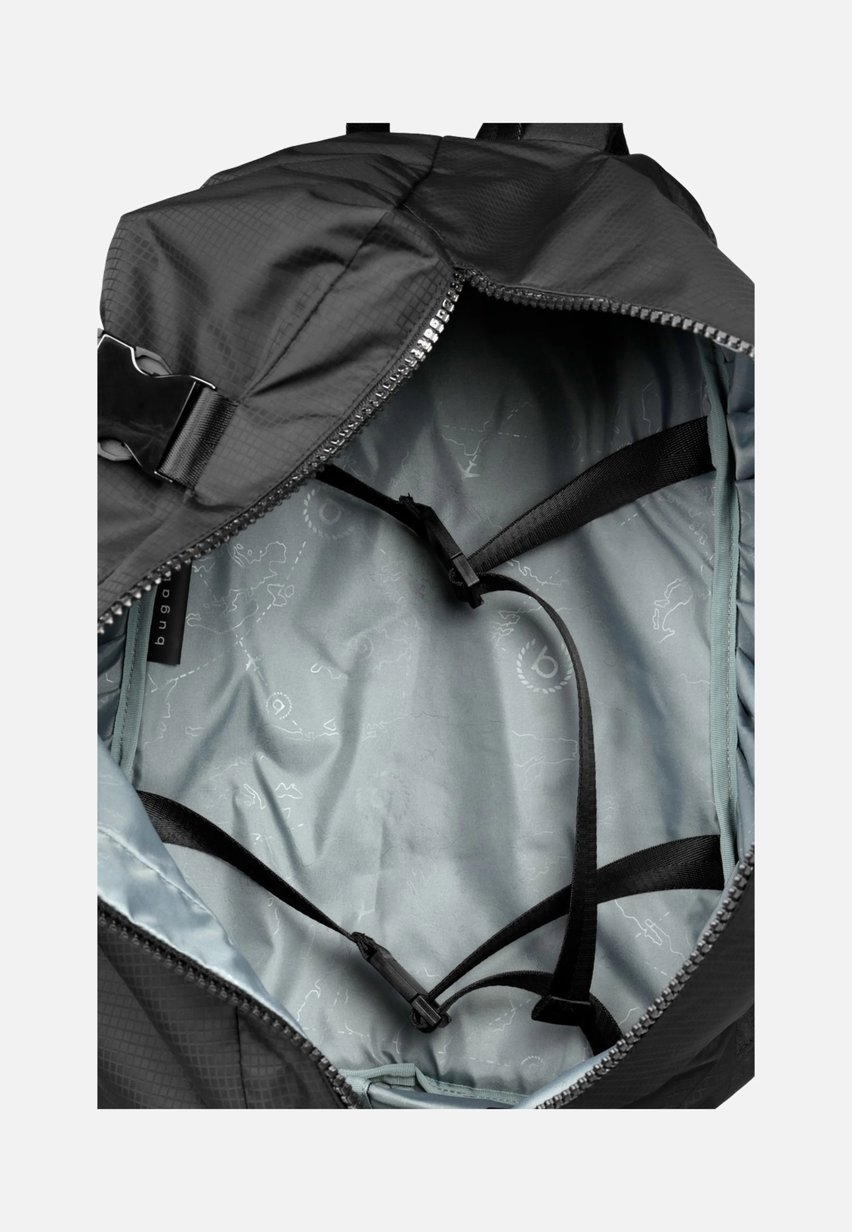 Letter's  Backpack Black - Reiserucksack - Image 5