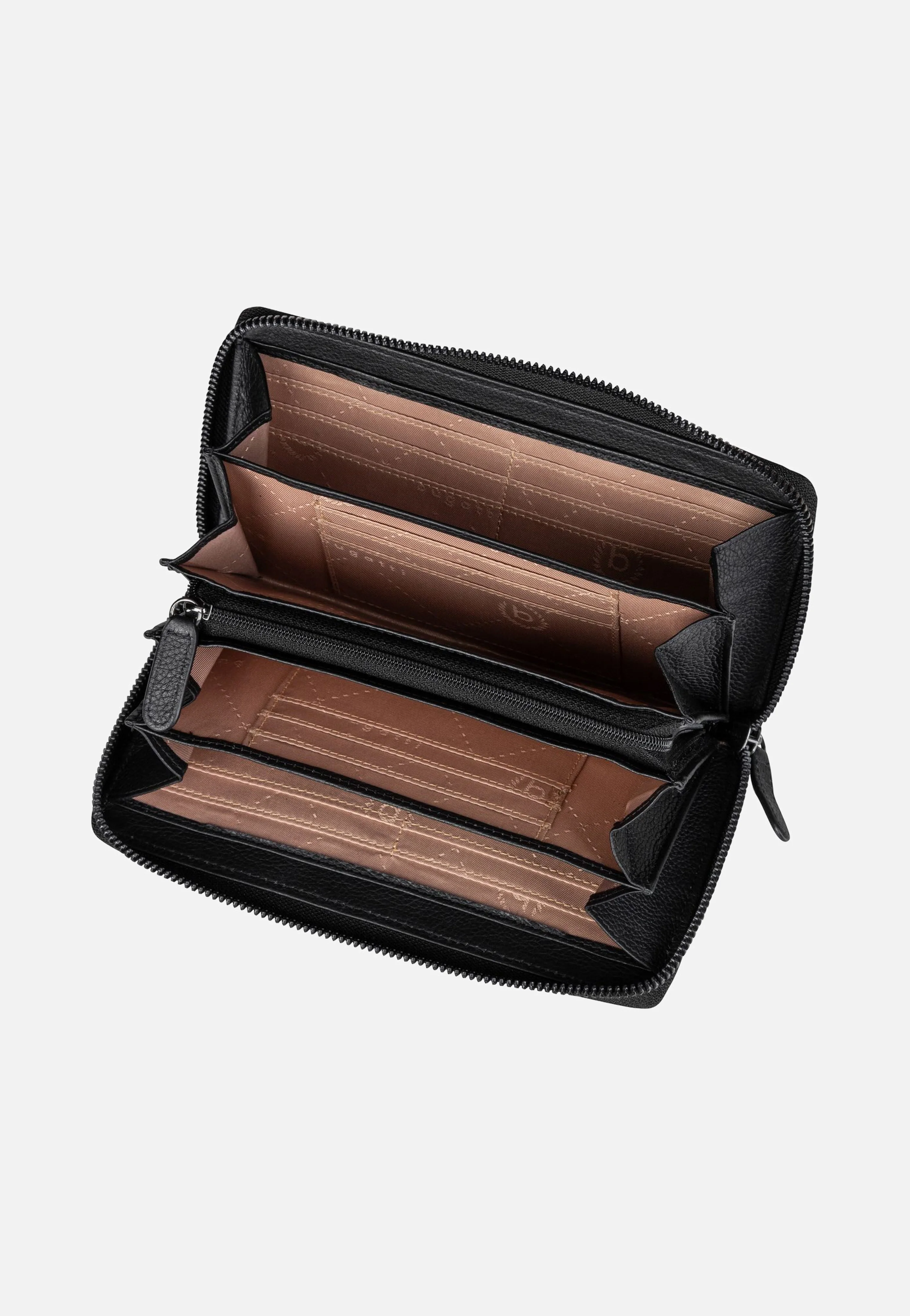 Mira Long Zip 1012 Schwarz - Portemonnaie - Image 4