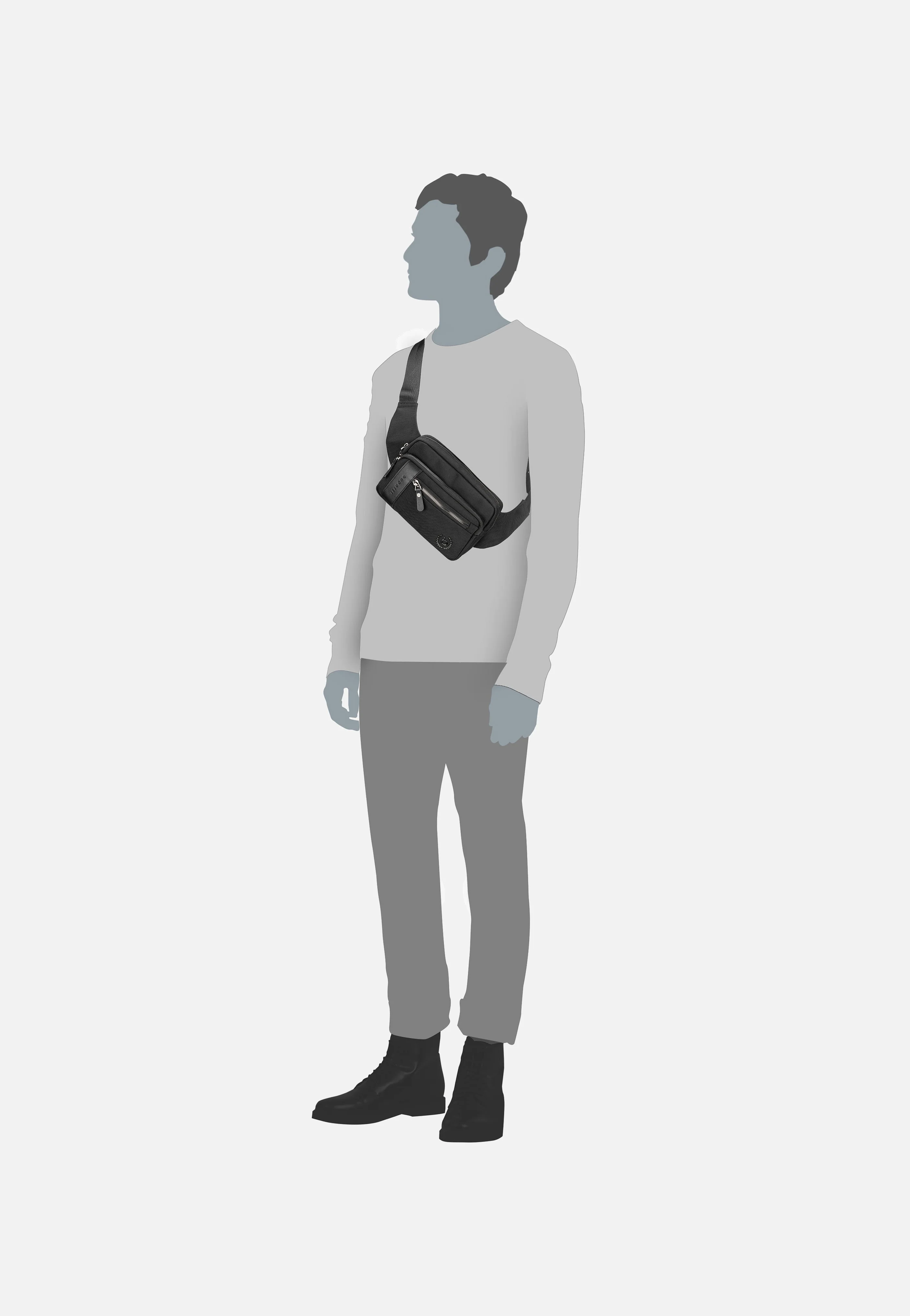 Nero Schwarz - Bauchtasche - Image 6