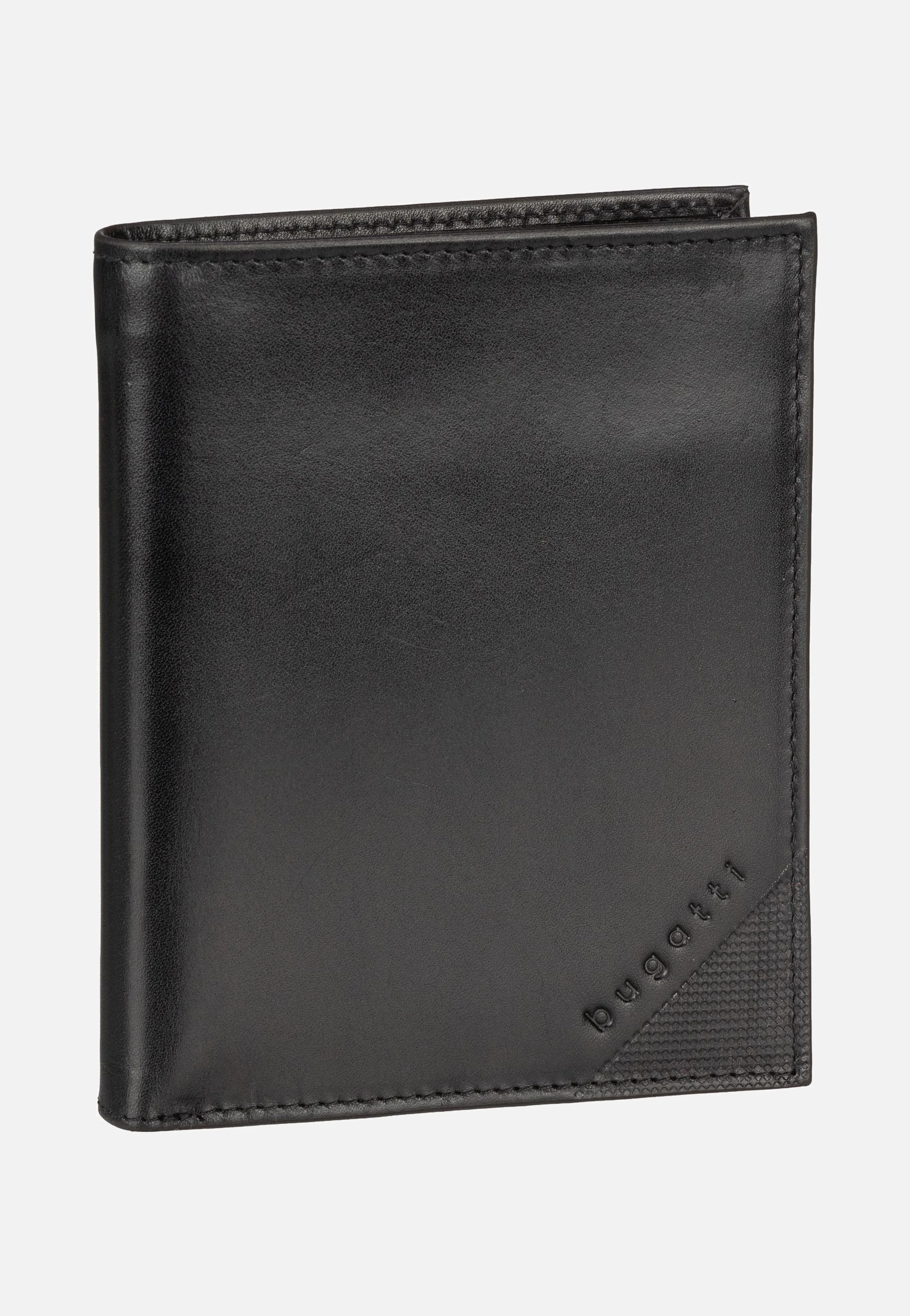 Nobile Vertical with Flap Schwarz - Portemonnaie