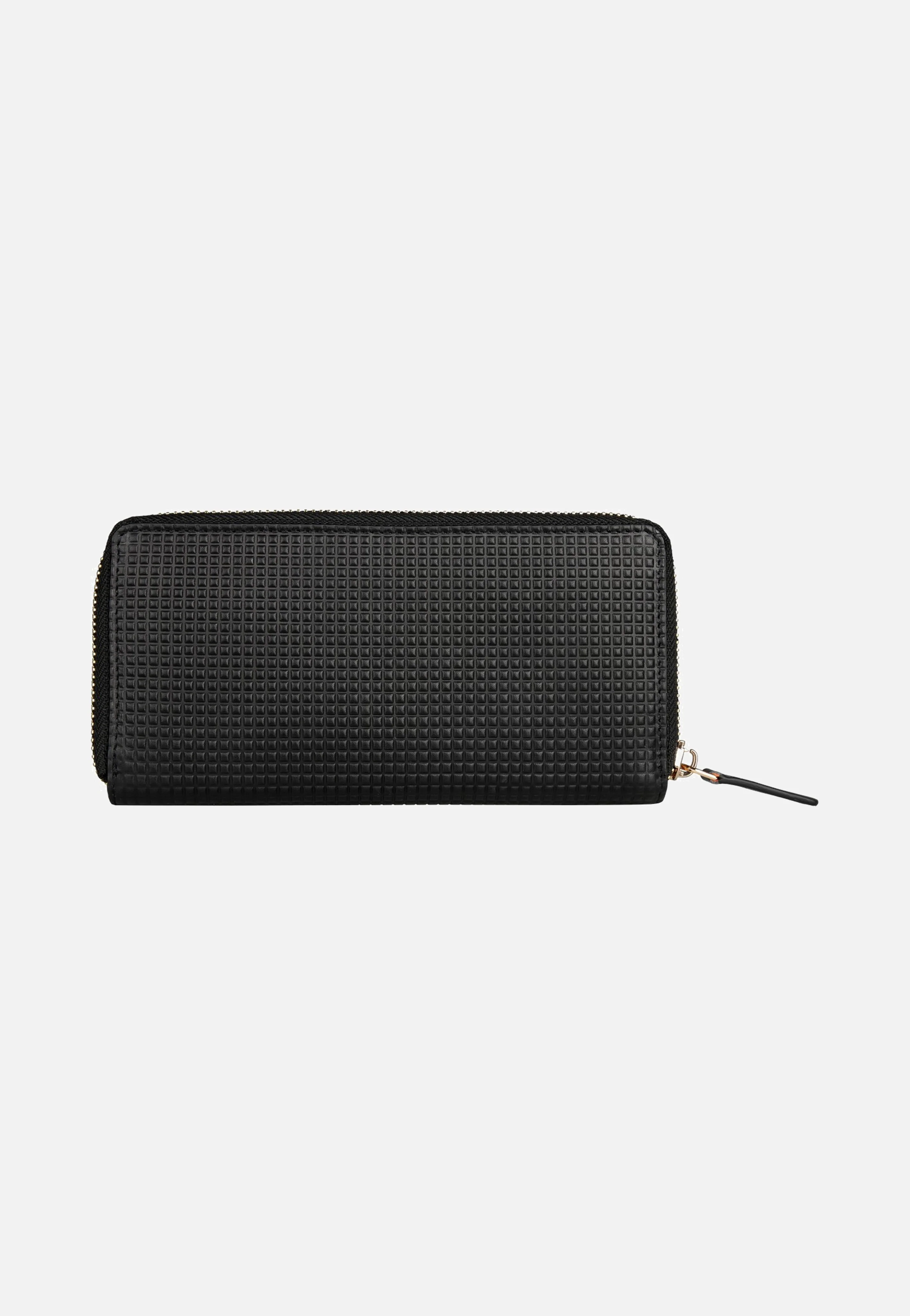 Noemi Ladies Long Zip Wallet Black - Portemonnaie - Image 3