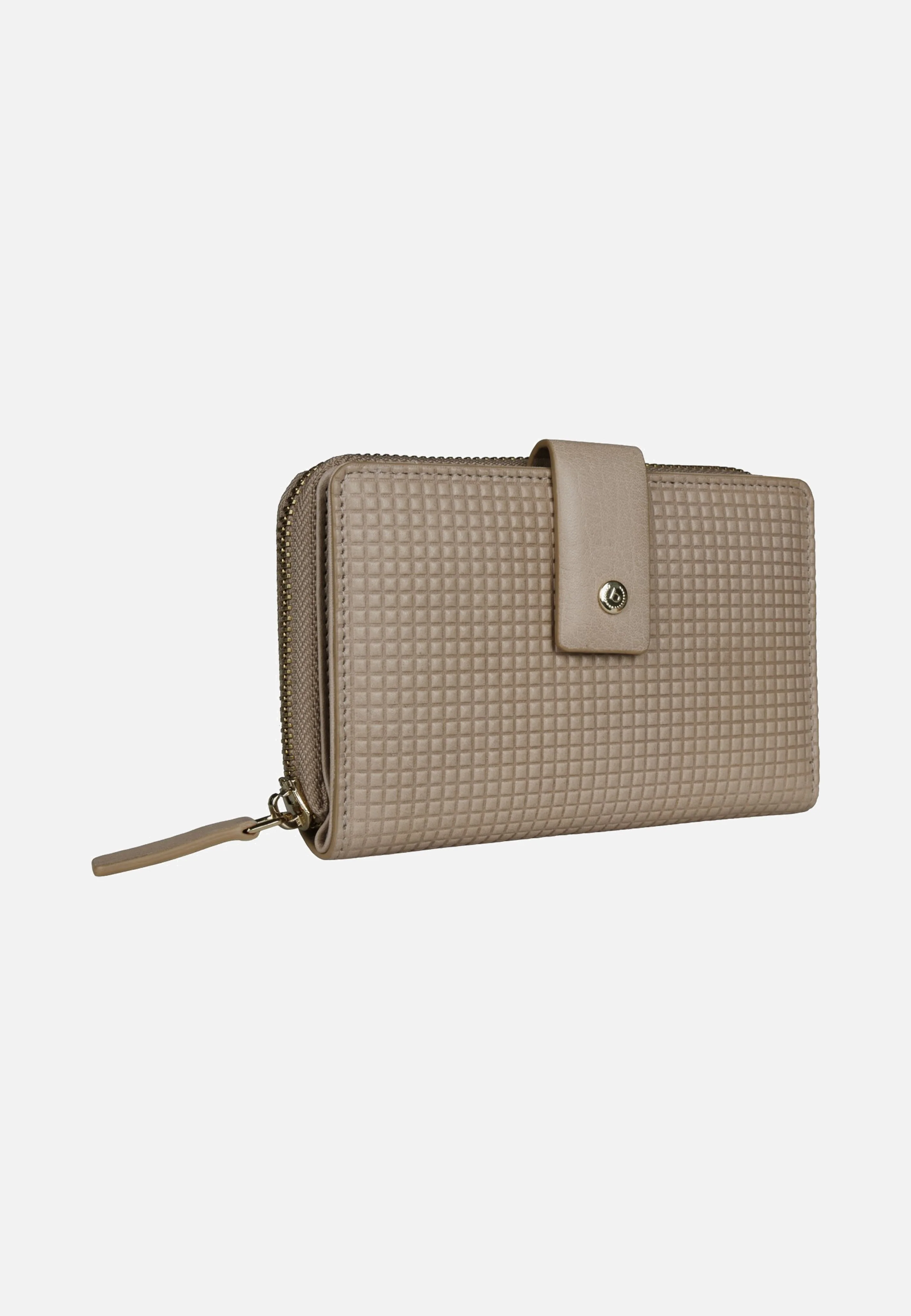 Noemi Ladies Zip Wallet M Sand - Portemonnaie