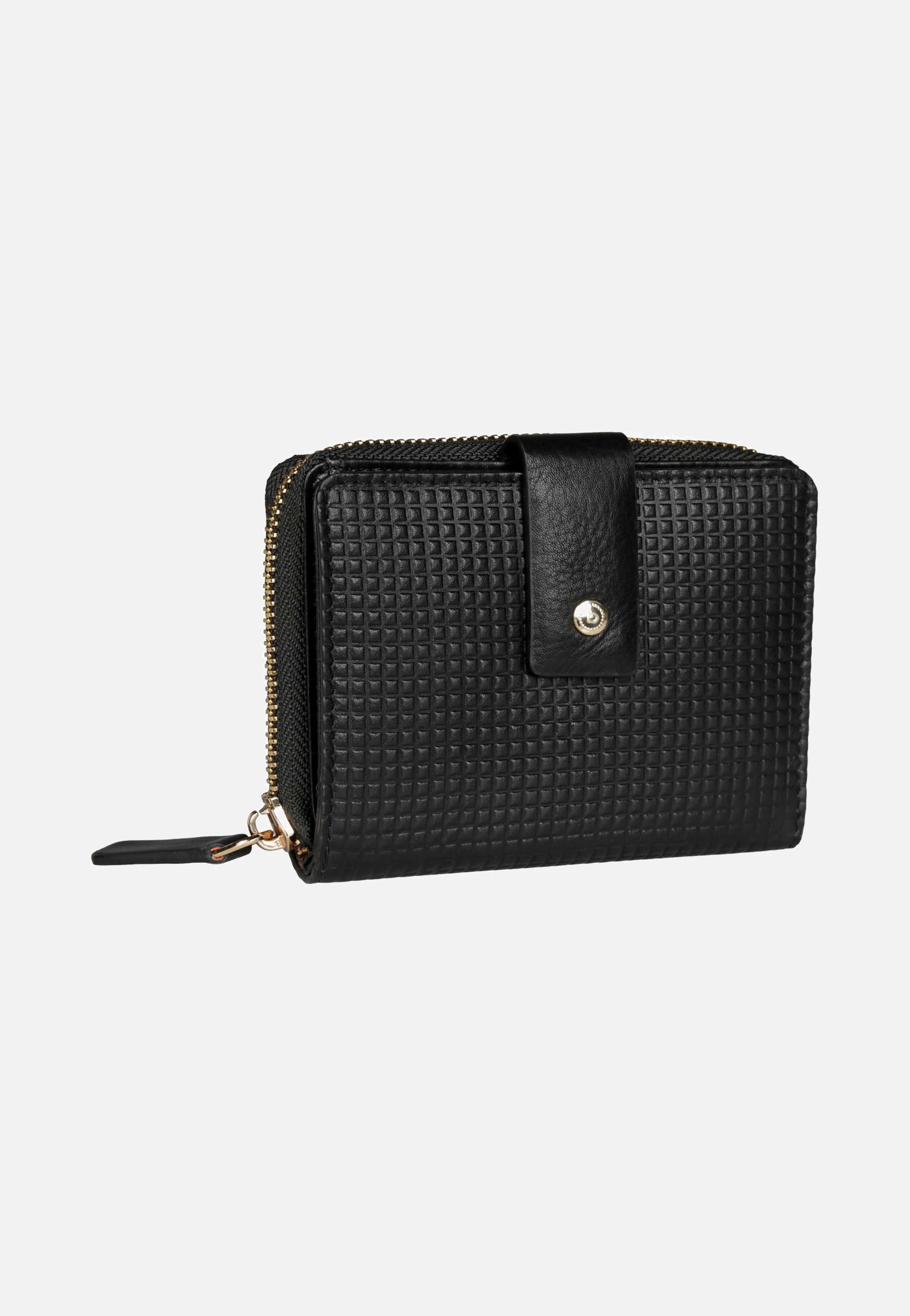 Noemi Ladies Zip Wallet S Black - Portemonnaie