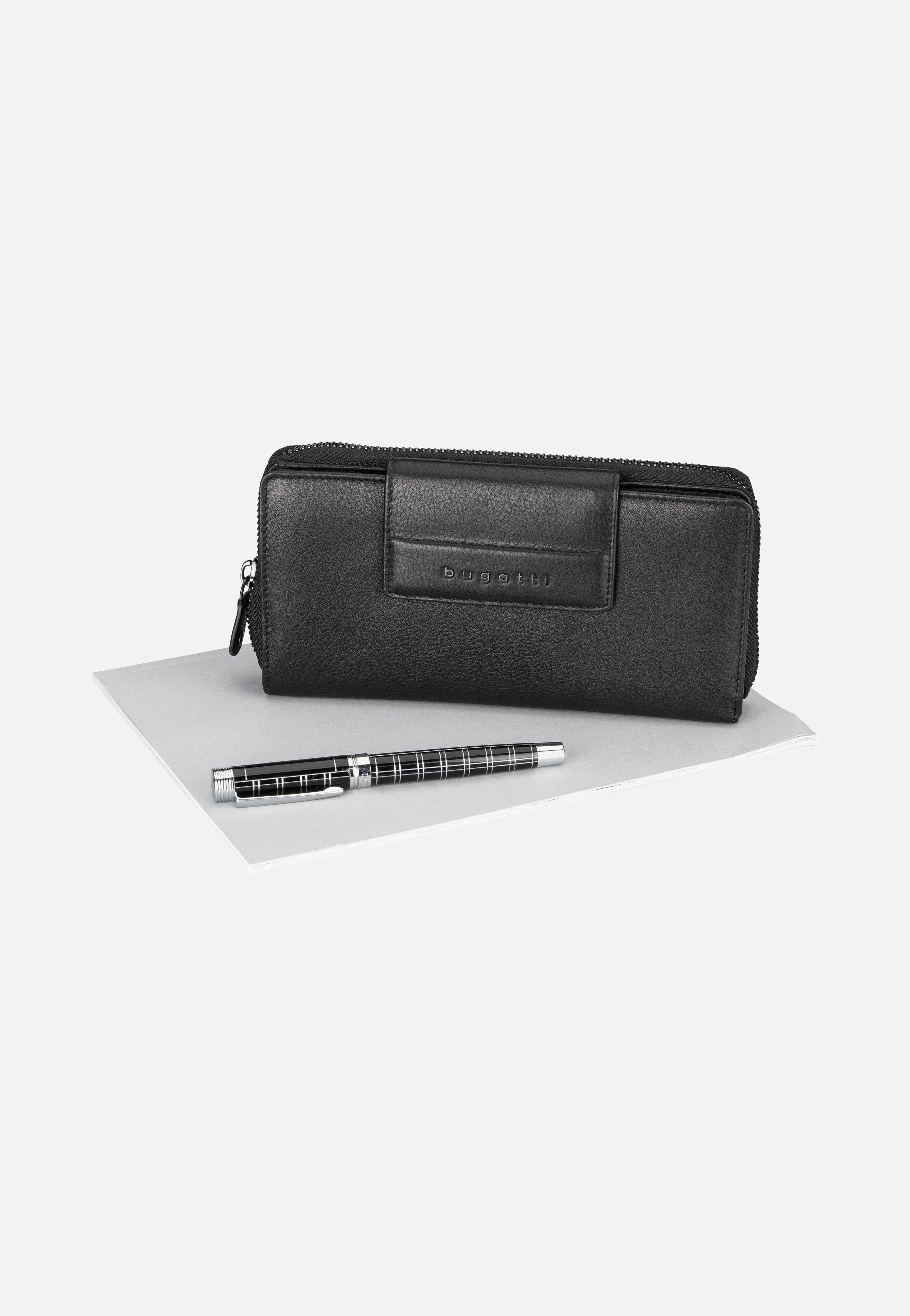 Nome Long Ladies Zip Schwarz - Portemonnaie - Image 8