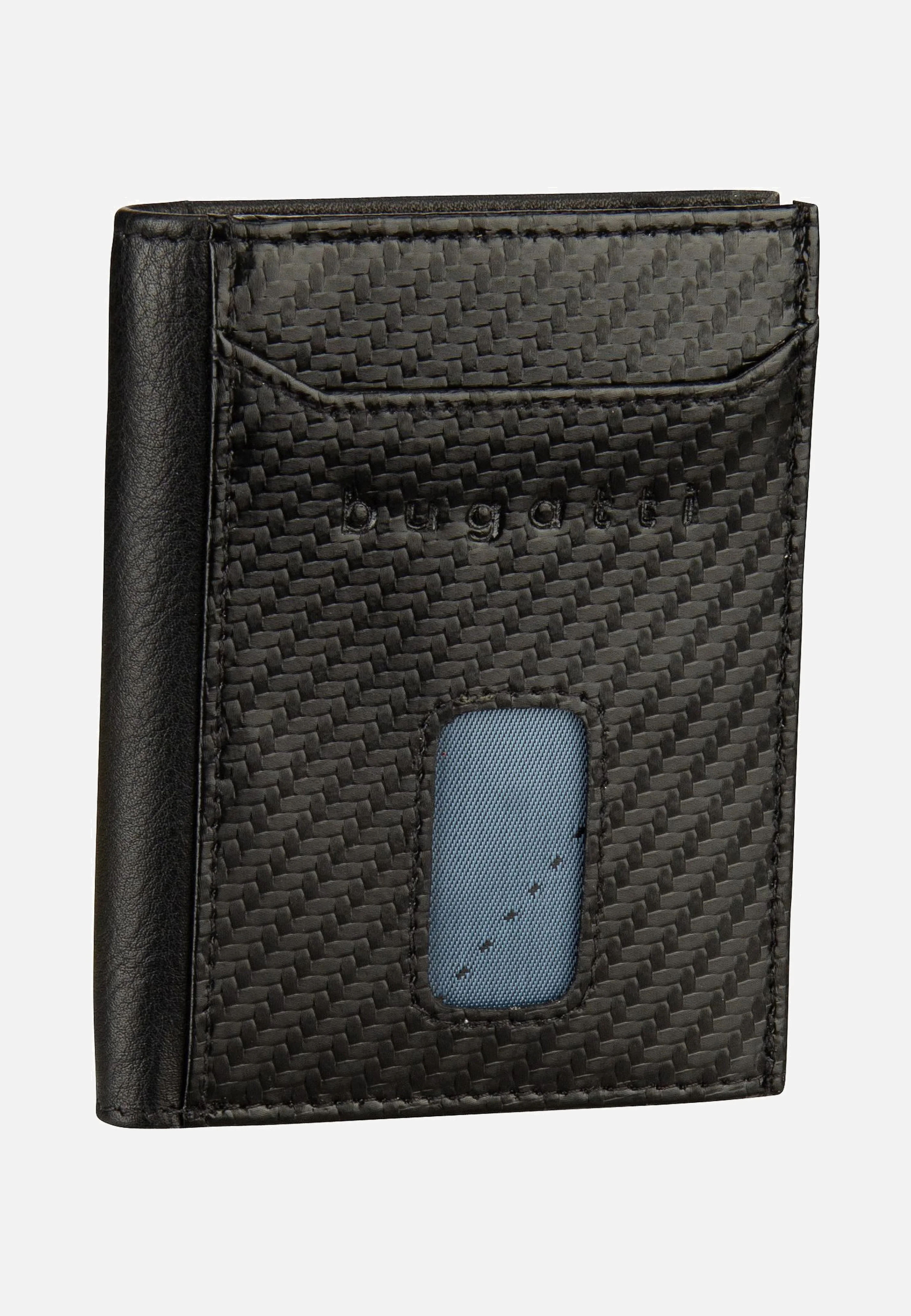 Secure Slim Mini Zip Special 1485C Schwarz - Portemonnaie