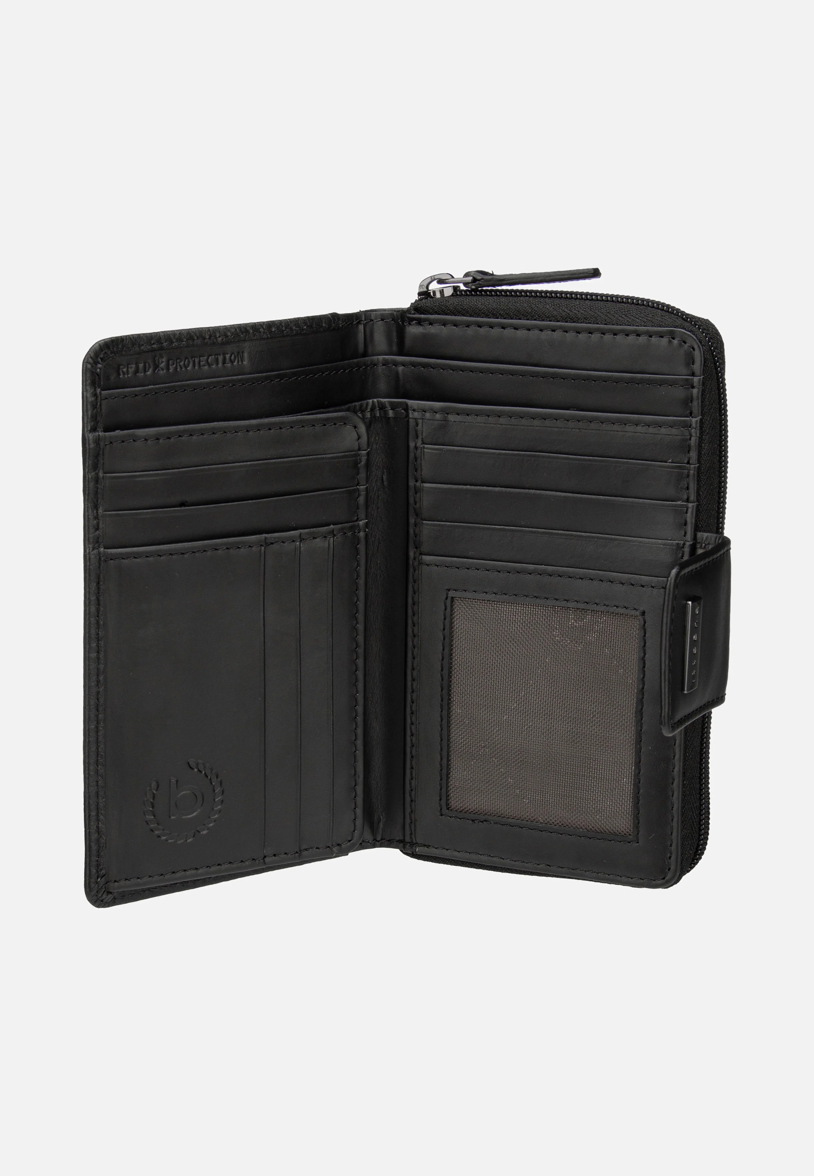 Sina Ladies Zip I Schwarz - Portemonnaie - Image 3