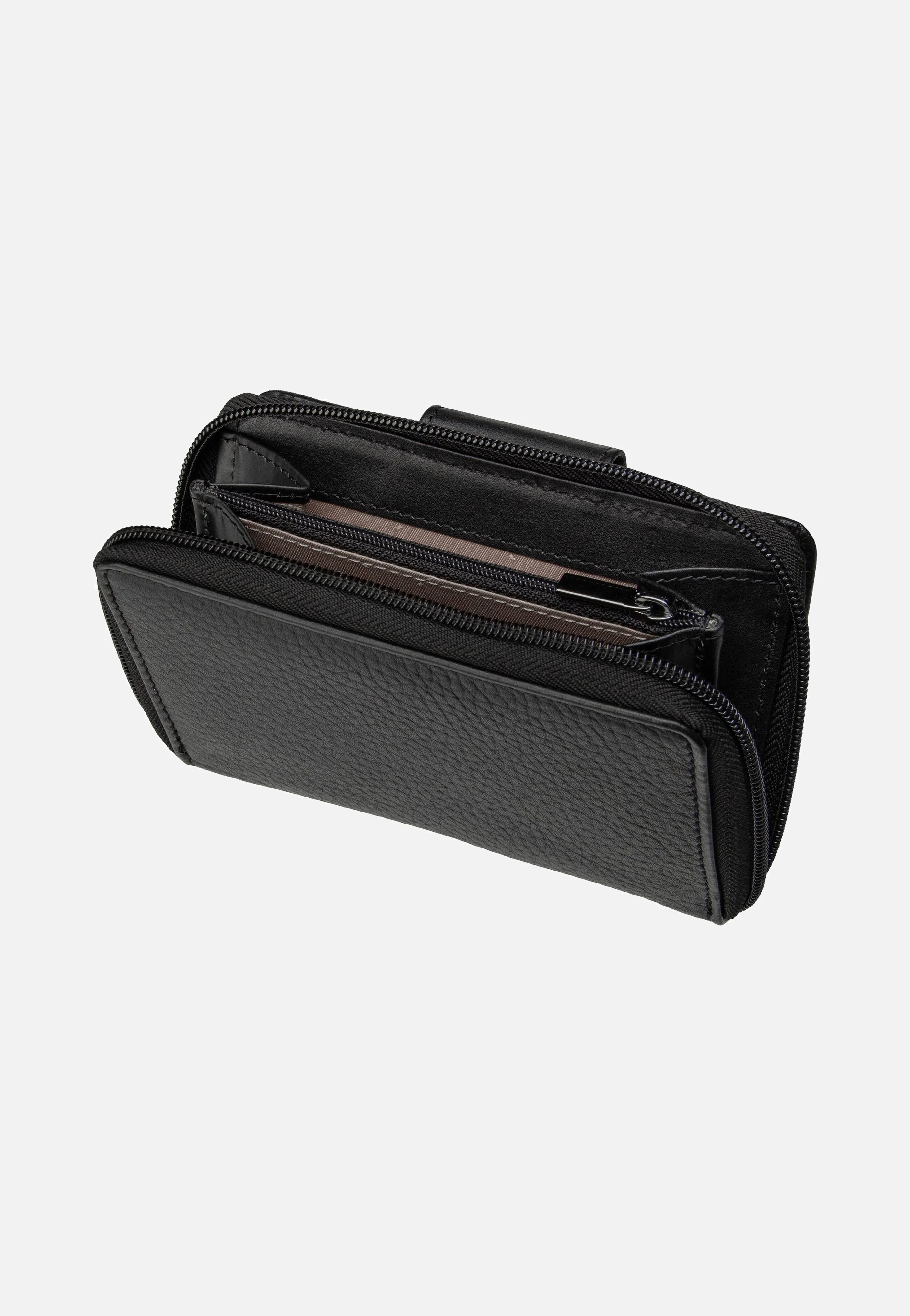Sina Ladies Zip II Schwarz - Portemonnaie - Image 4
