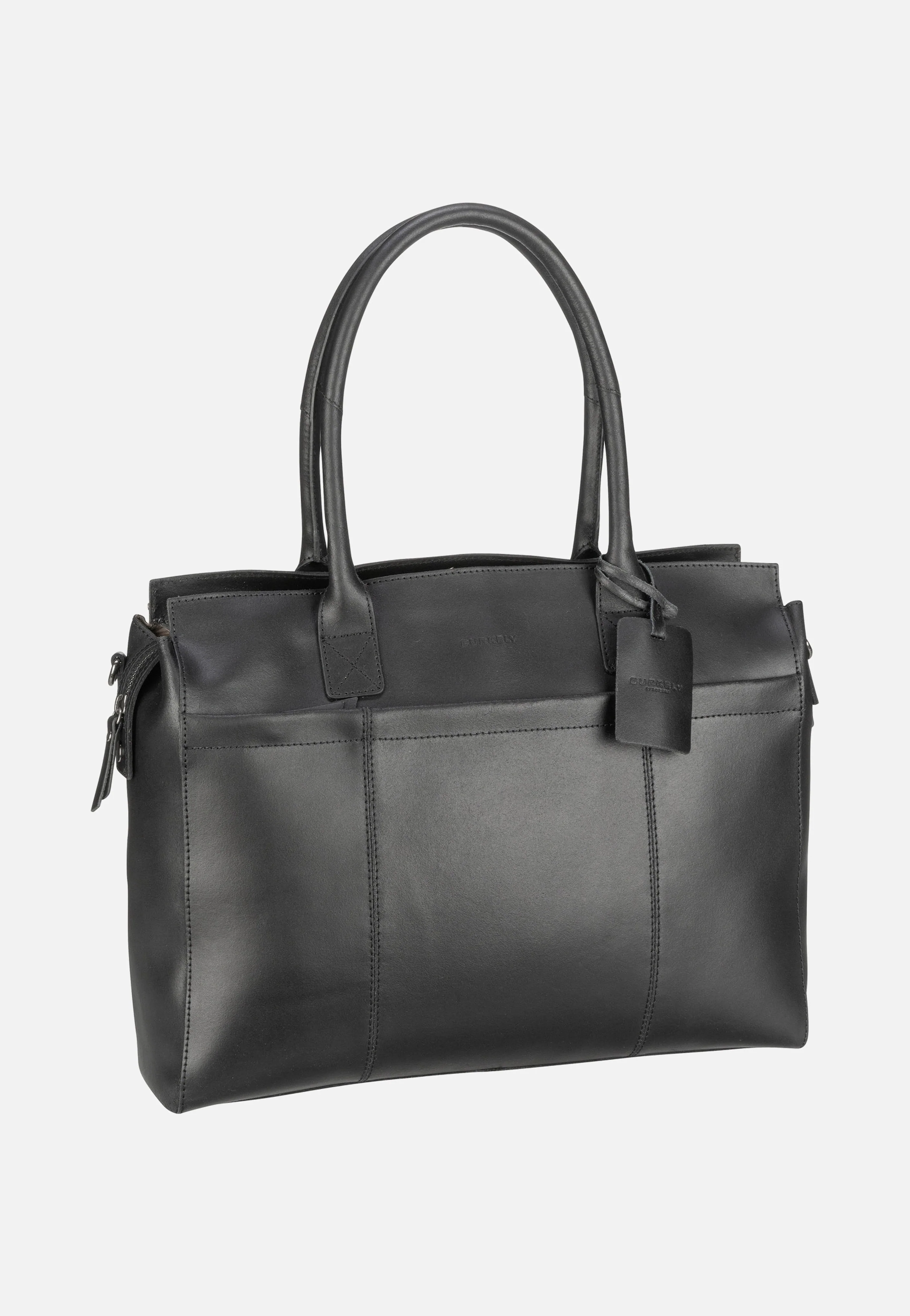 Vintage Doris Laptopbag 15.6'' Black - Aktentasche