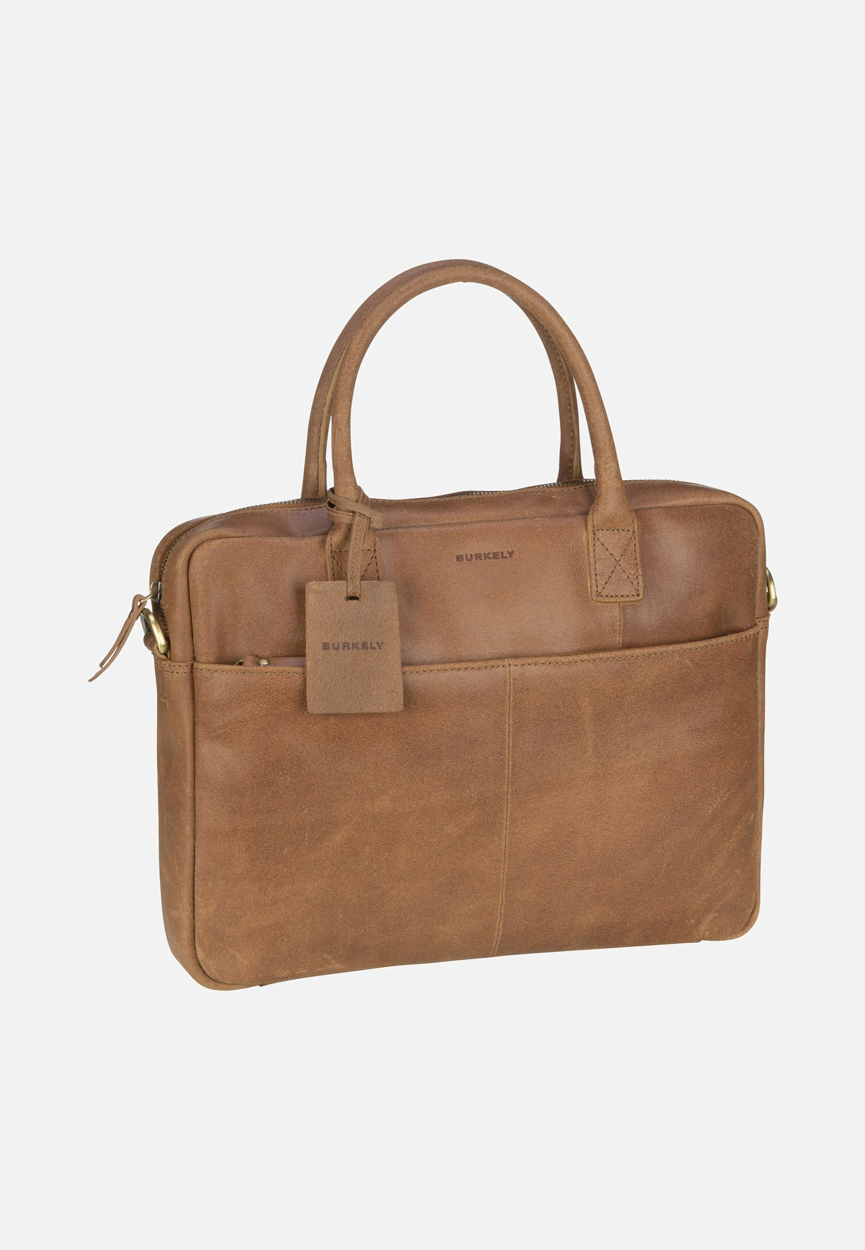 Vintage Jake Worker 13'' 7340 Cognac - Aktentasche