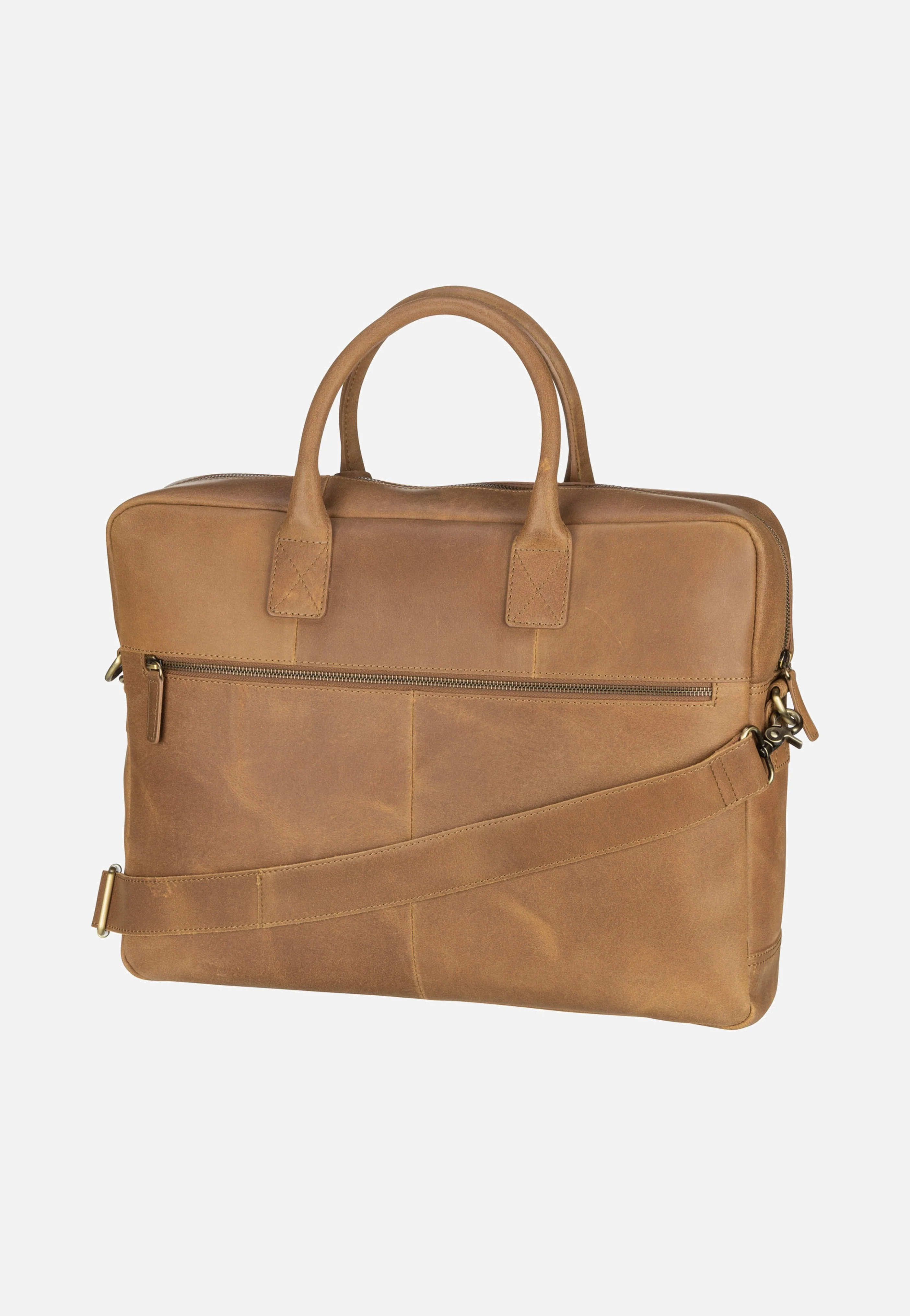 Vintage Max Big Worker 17'' 7339 Cognac - Aktentasche - Image 2